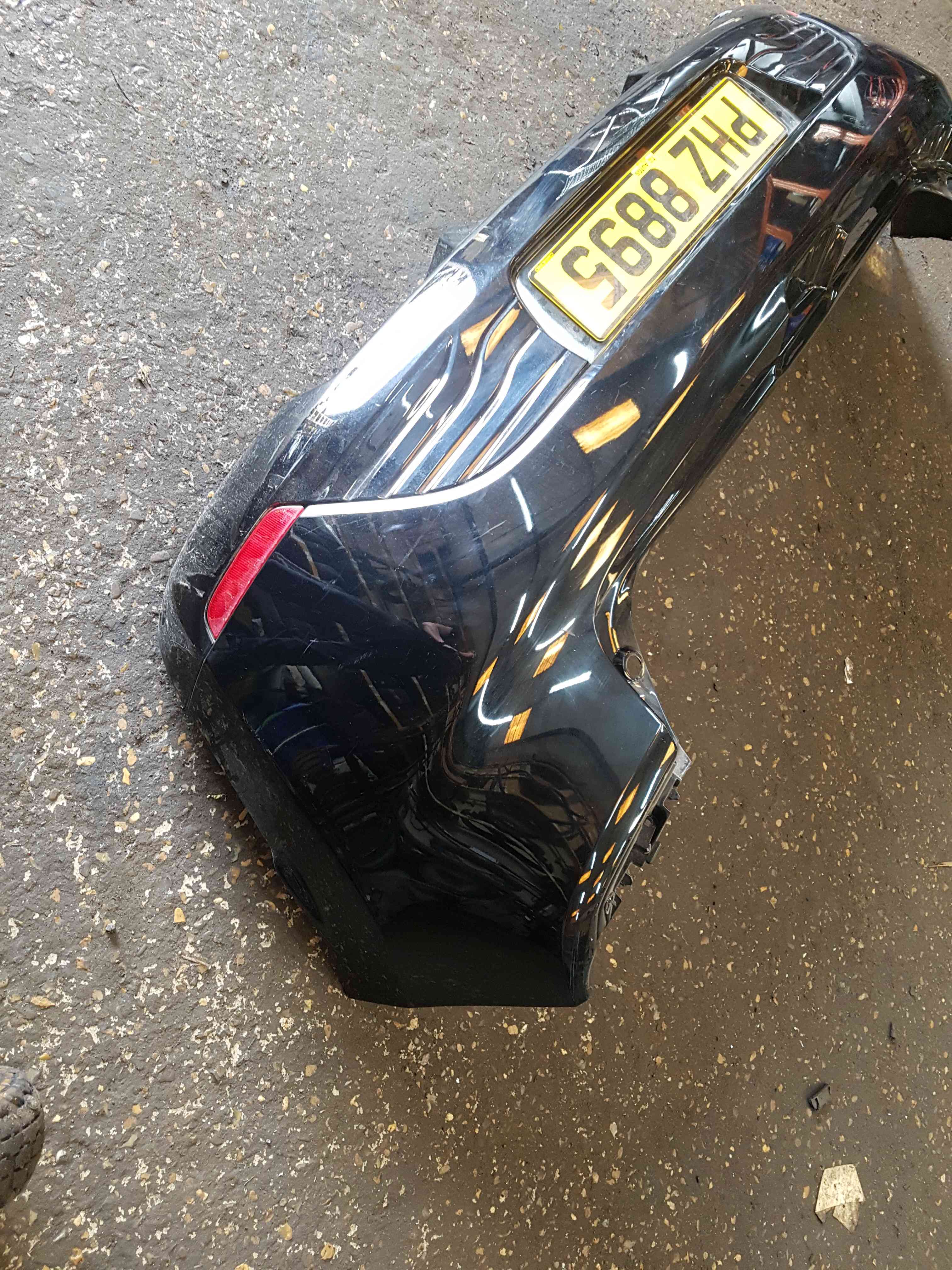 Thumb 6 Renault Clio MK4 2013-2019 Rear Bumper Black TEGNE