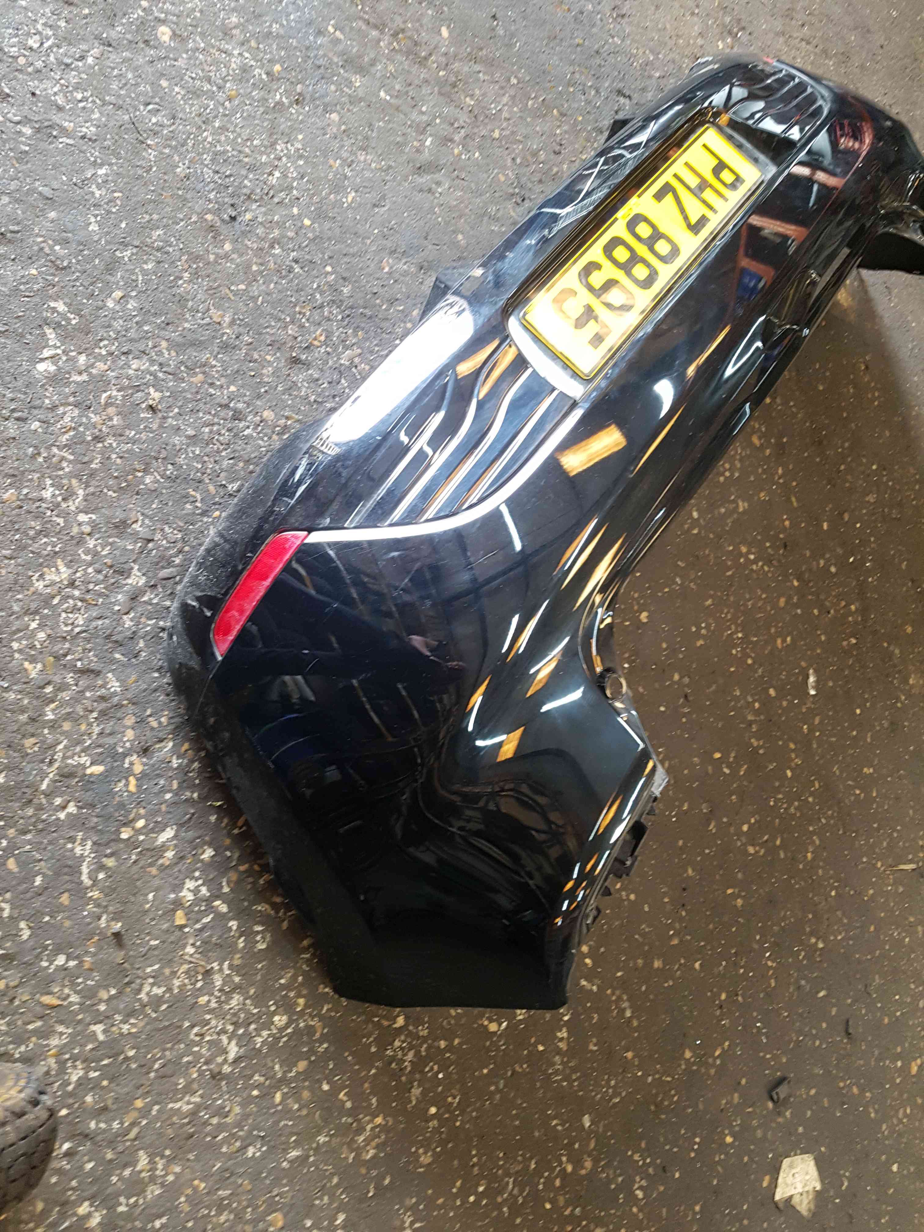 Thumb 7 Renault Clio MK4 2013-2019 Rear Bumper Black TEGNE