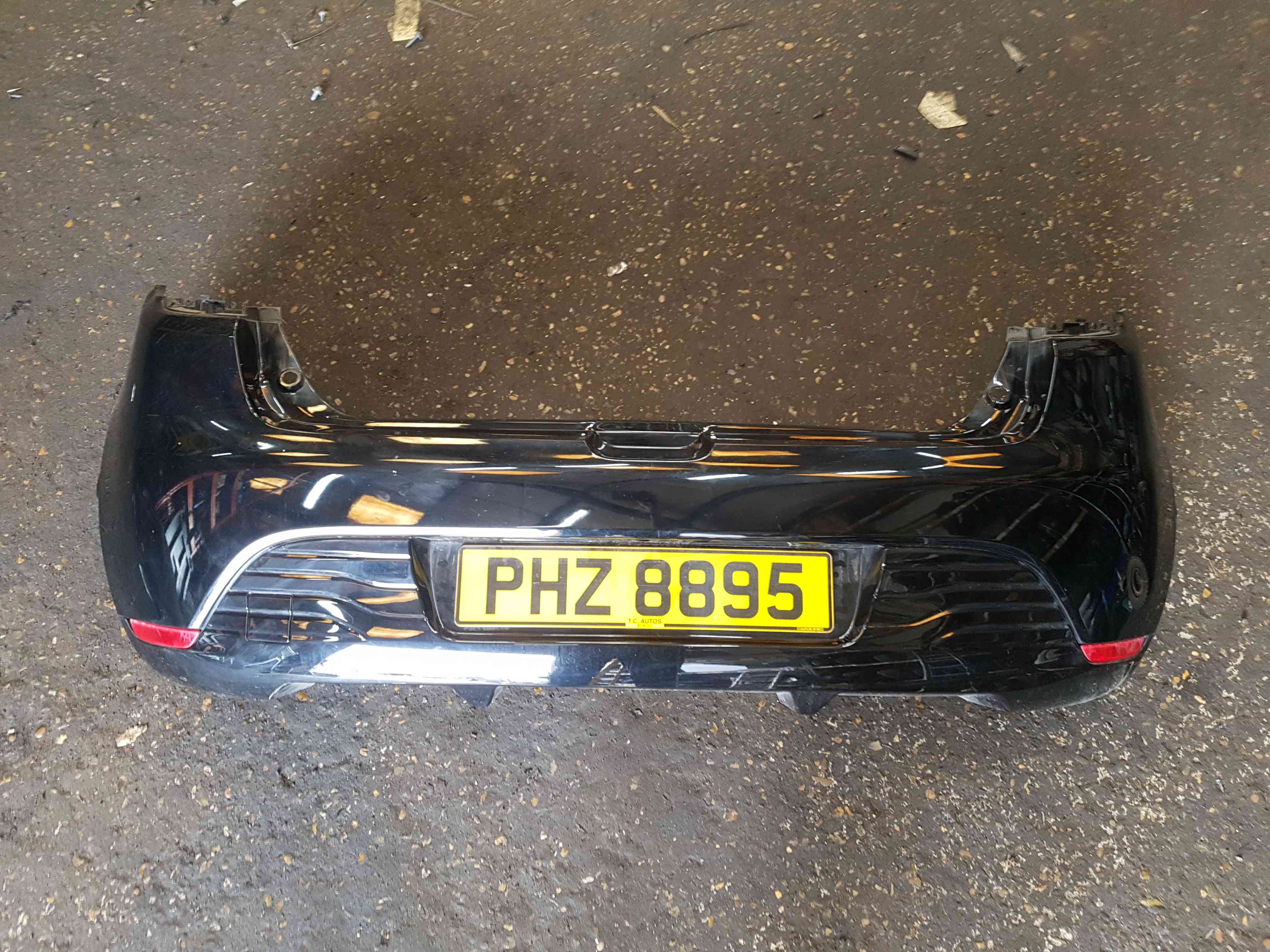 Thumb 13 Renault Clio MK4 2013-2019 Rear Bumper Black TEGNE