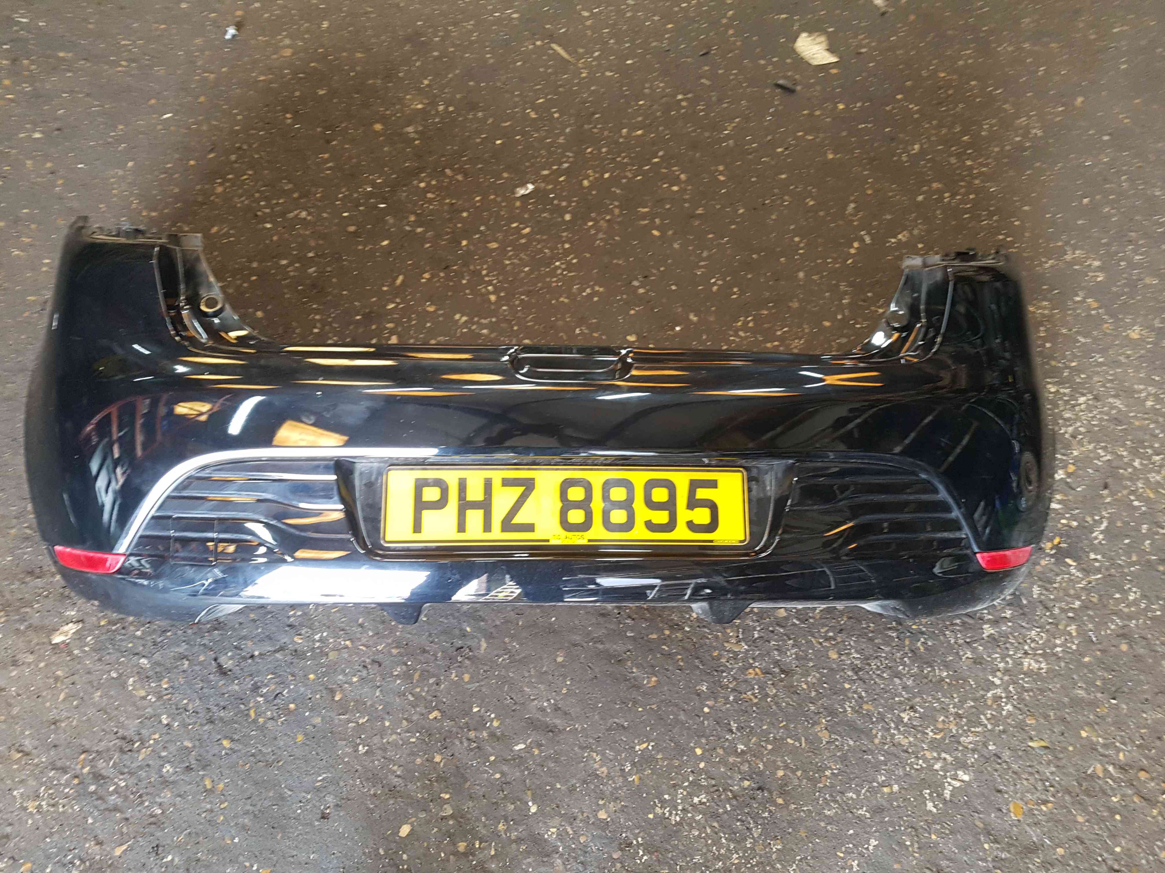 Thumb 2 Renault Clio MK4 2013-2019 Rear Bumper Black TEGNE
