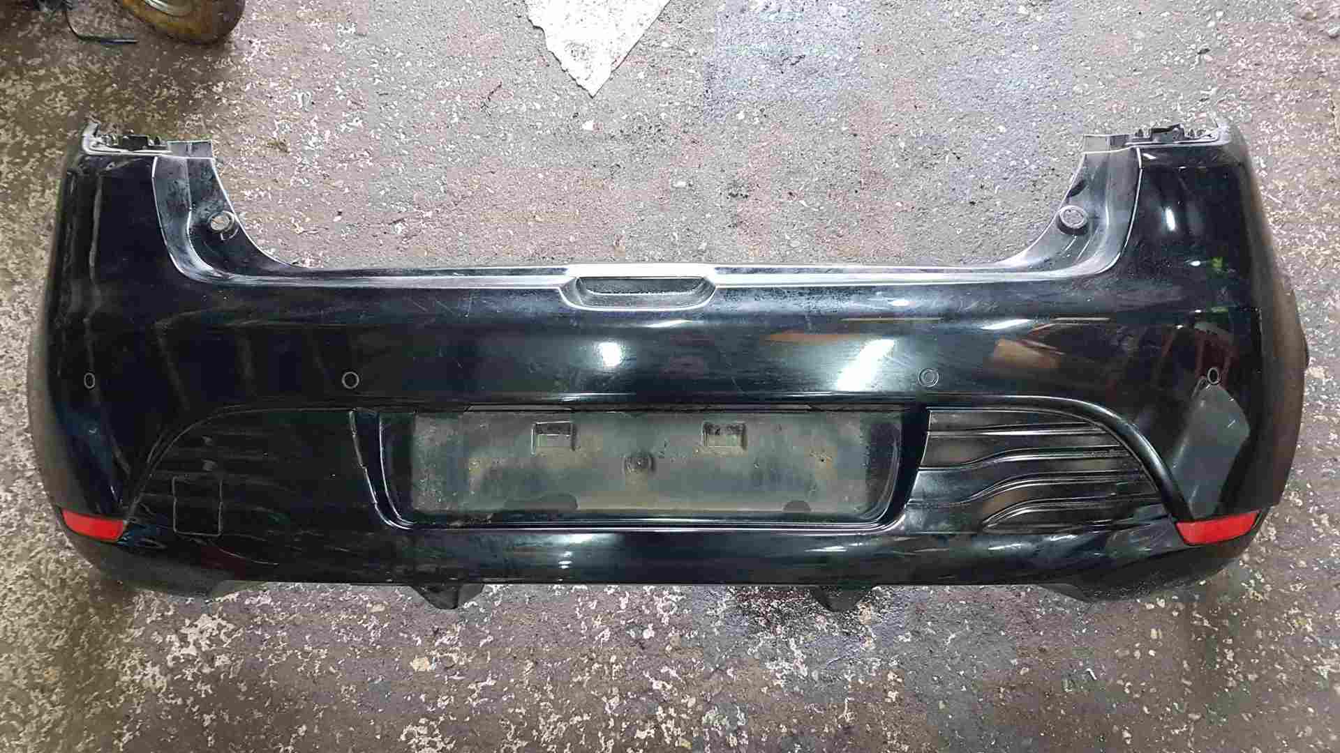 Thumb 7 Renault Clio MK4 2013-2019 Rear Bumper Black Tegne + Reverse Sensors