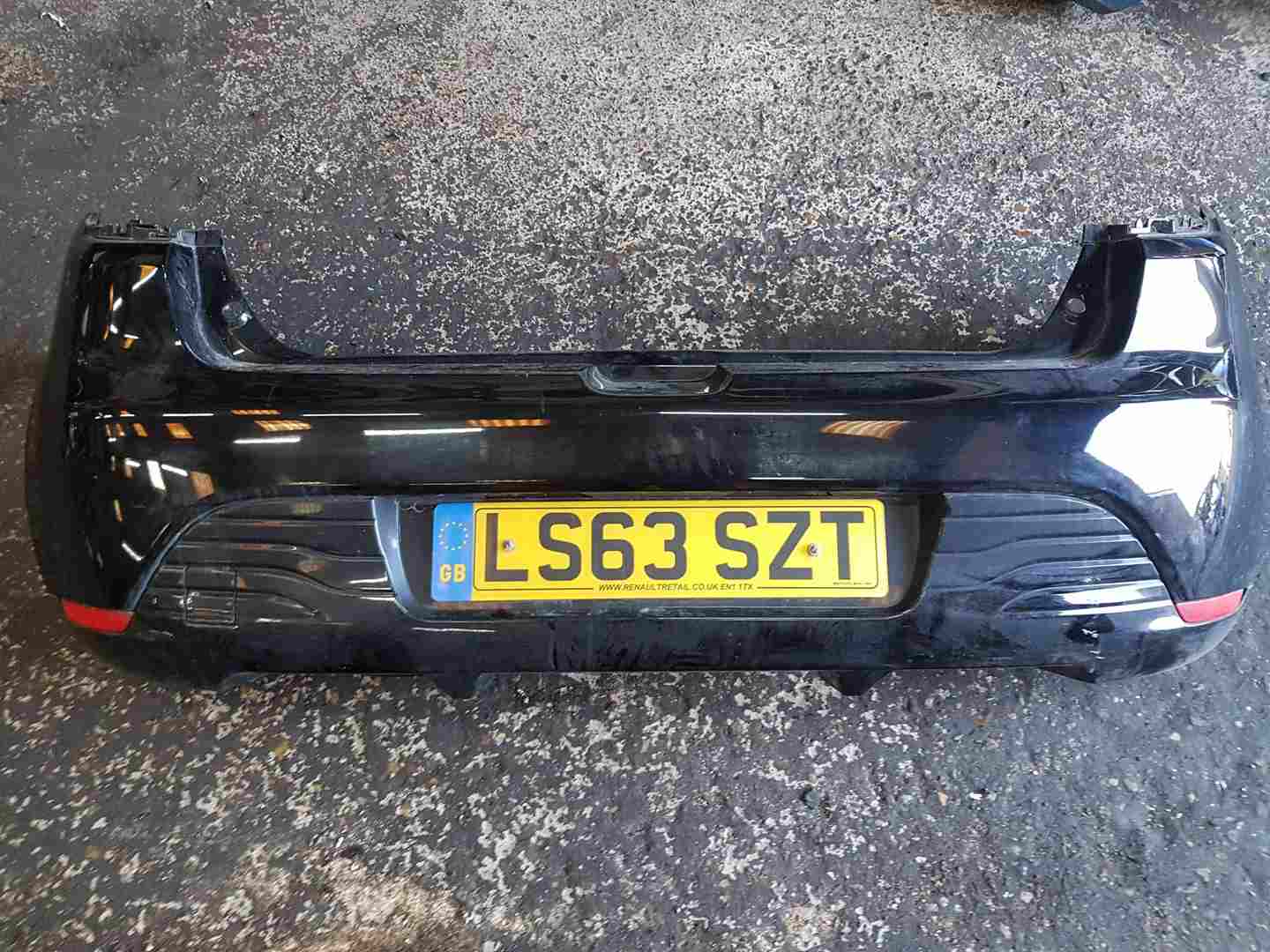 Renault Clio MK4 2013-2019 Rear Bumper Black Tegne 