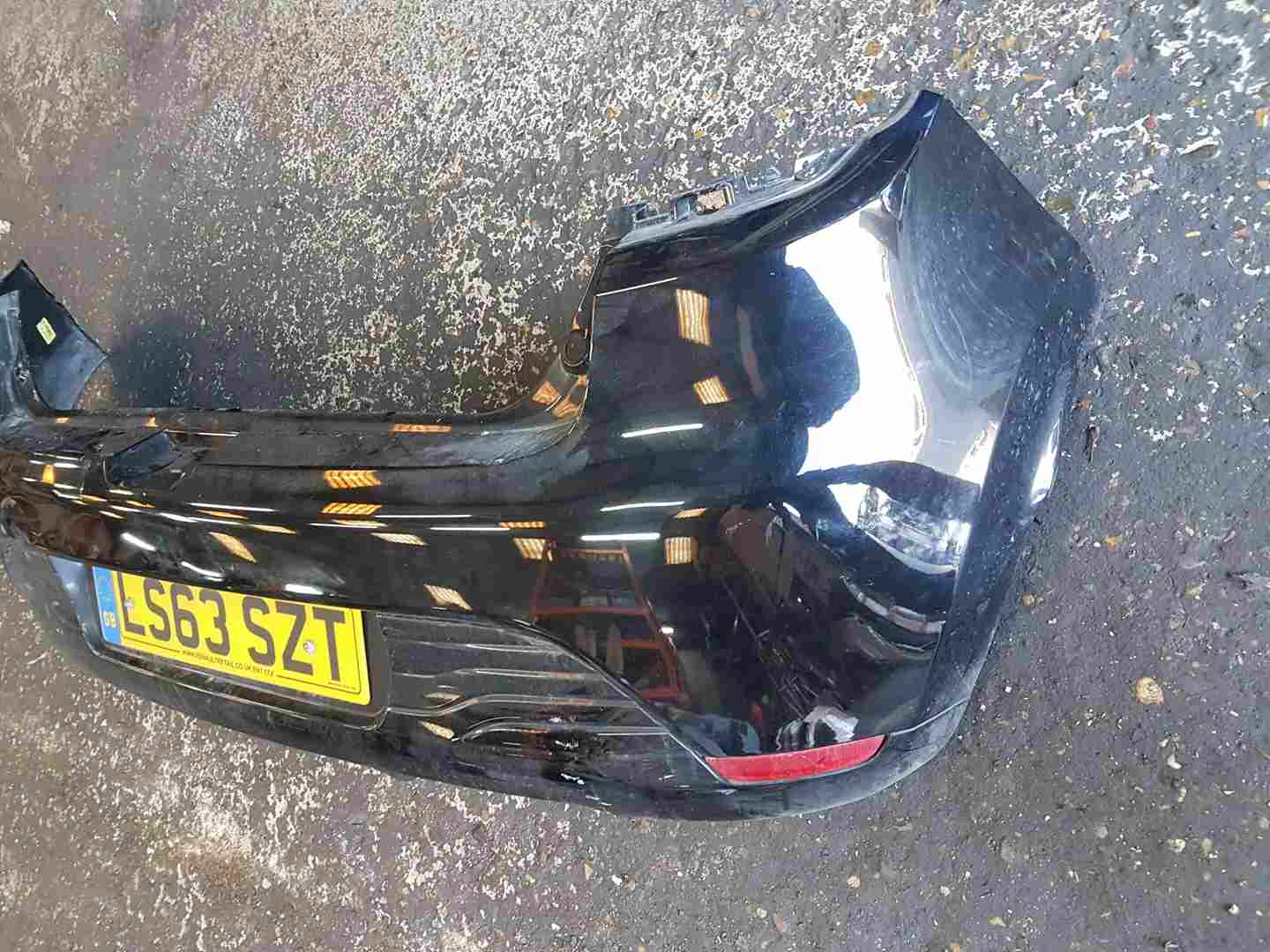 Thumb 2 Renault Clio MK4 2013-2019 Rear Bumper Black Tegne 