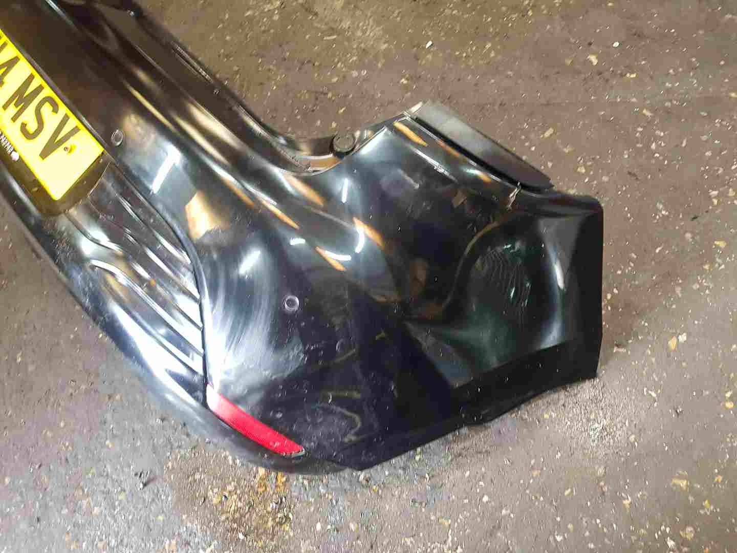 Thumb 3 Renault Clio MK4 2013-2019 Rear Bumper Black Tegne Cheap Cracked
