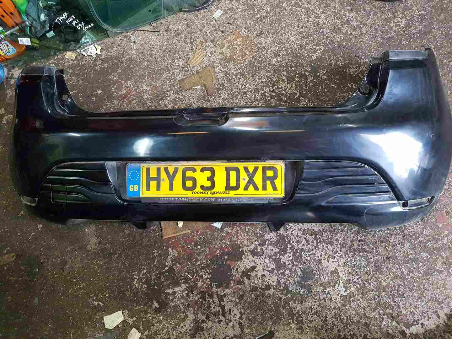 Thumb 7 Renault Clio MK4 2013-2019 Rear Bumper Black Tegne Cheap