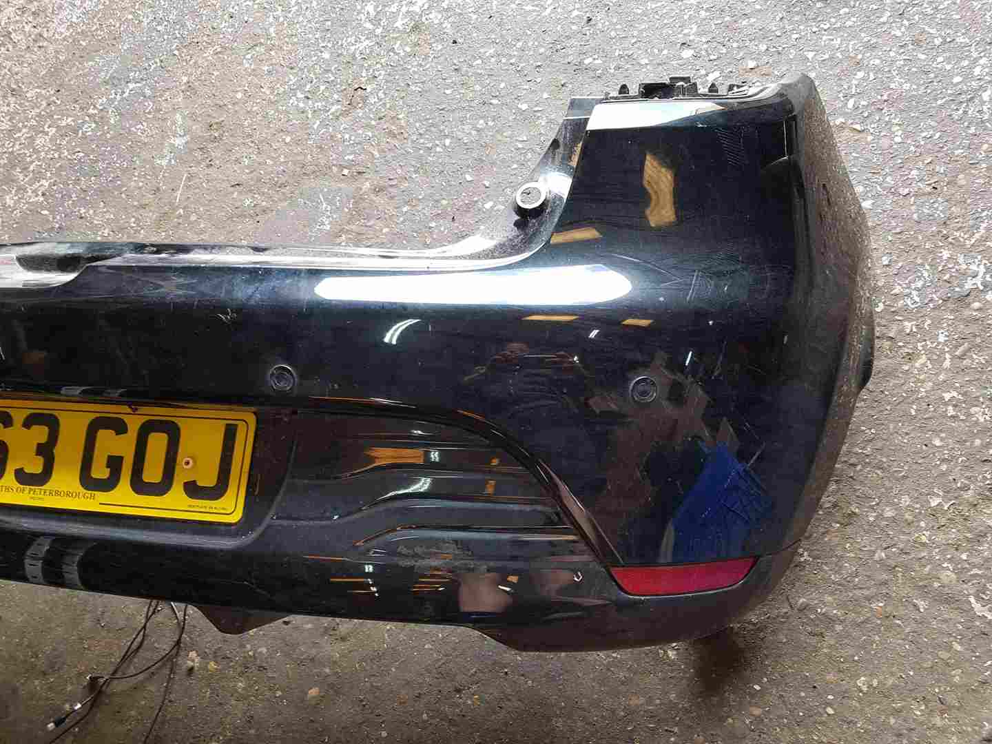 Thumb 2 Renault Clio MK4 2013-2019 Rear Bumper Black Tegne Reversing Sensors
