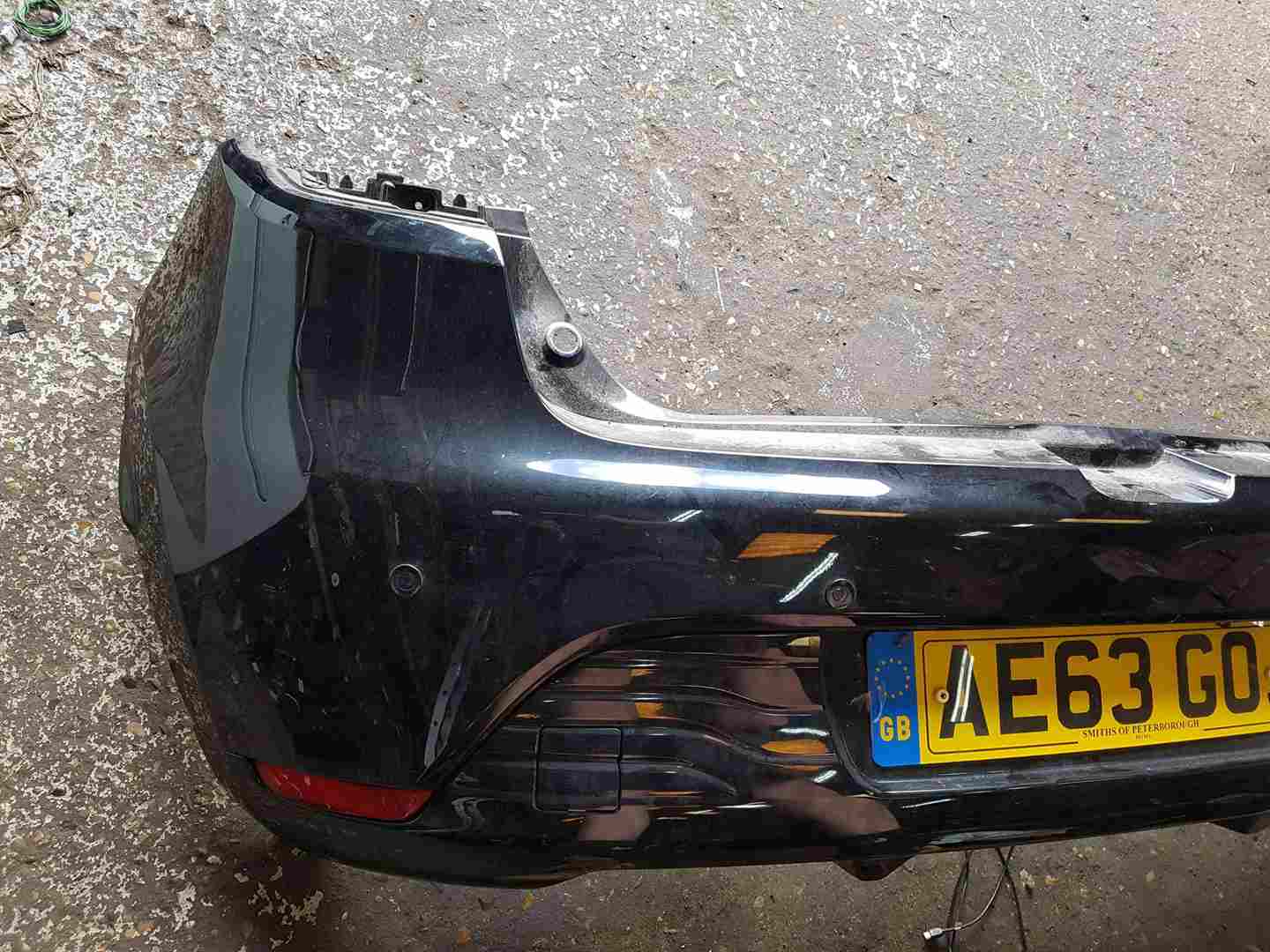 Thumb 3 Renault Clio MK4 2013-2019 Rear Bumper Black Tegne Reversing Sensors