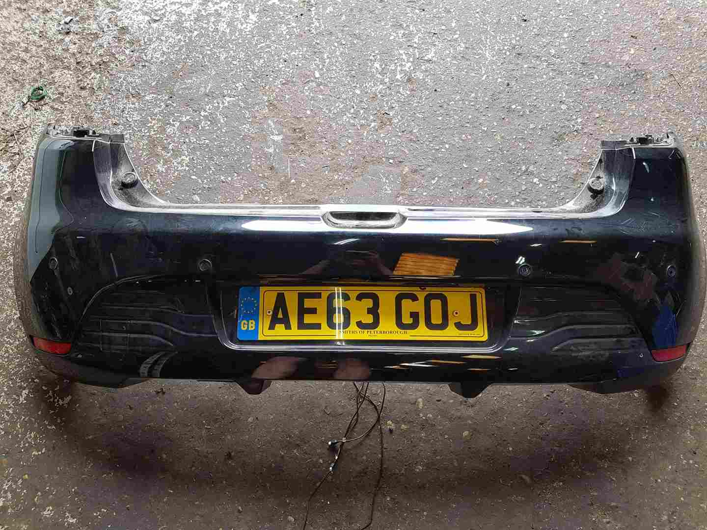 Thumb 4 Renault Clio MK4 2013-2019 Rear Bumper Black Tegne Reversing Sensors