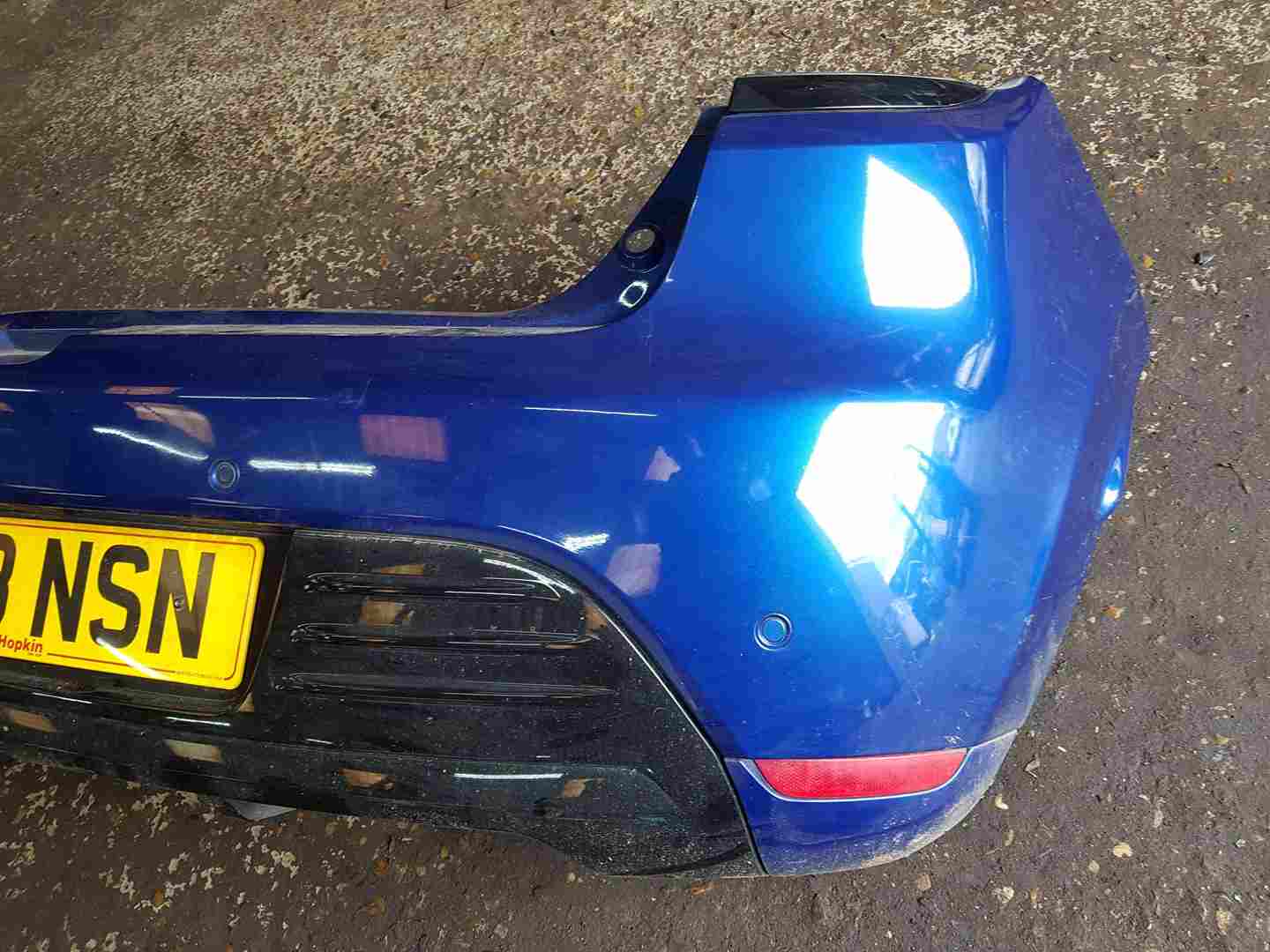Thumb 2 Renault Clio MK4 2013-2019 Rear Bumper Blue Terqh