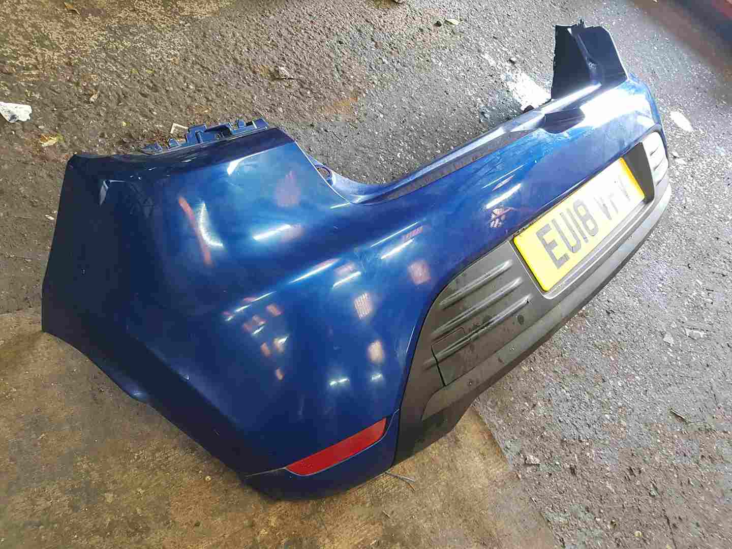 Thumb 3 Renault Clio MK4 2013-2019 Rear Bumper Blue Terqh