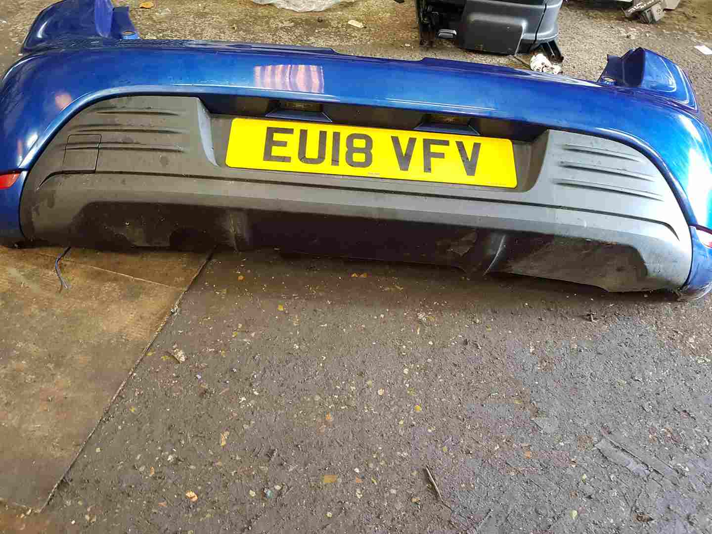 Thumb 5 Renault Clio MK4 2013-2019 Rear Bumper Blue Terqh