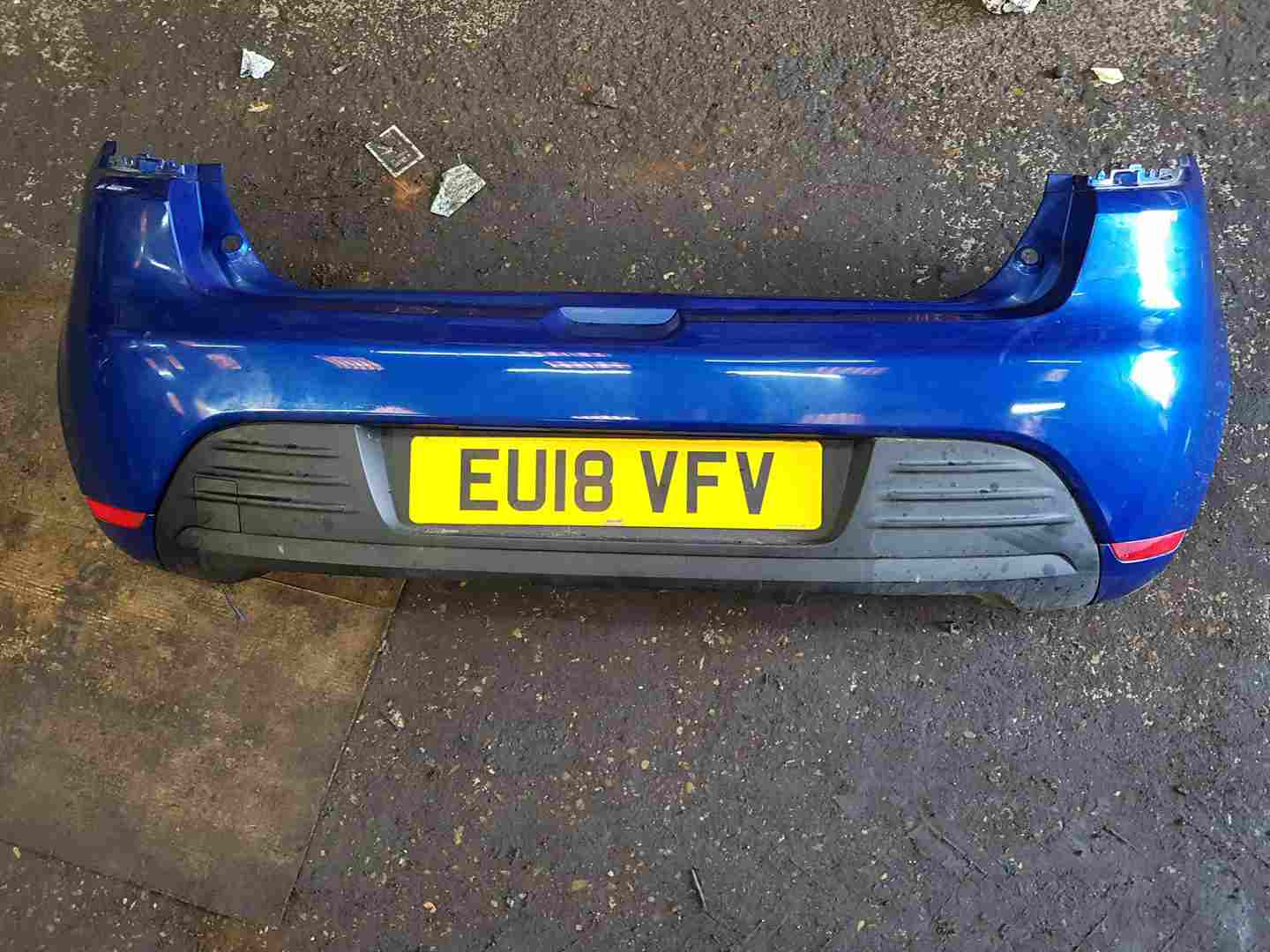 Thumb 6 Renault Clio MK4 2013-2019 Rear Bumper Blue Terqh