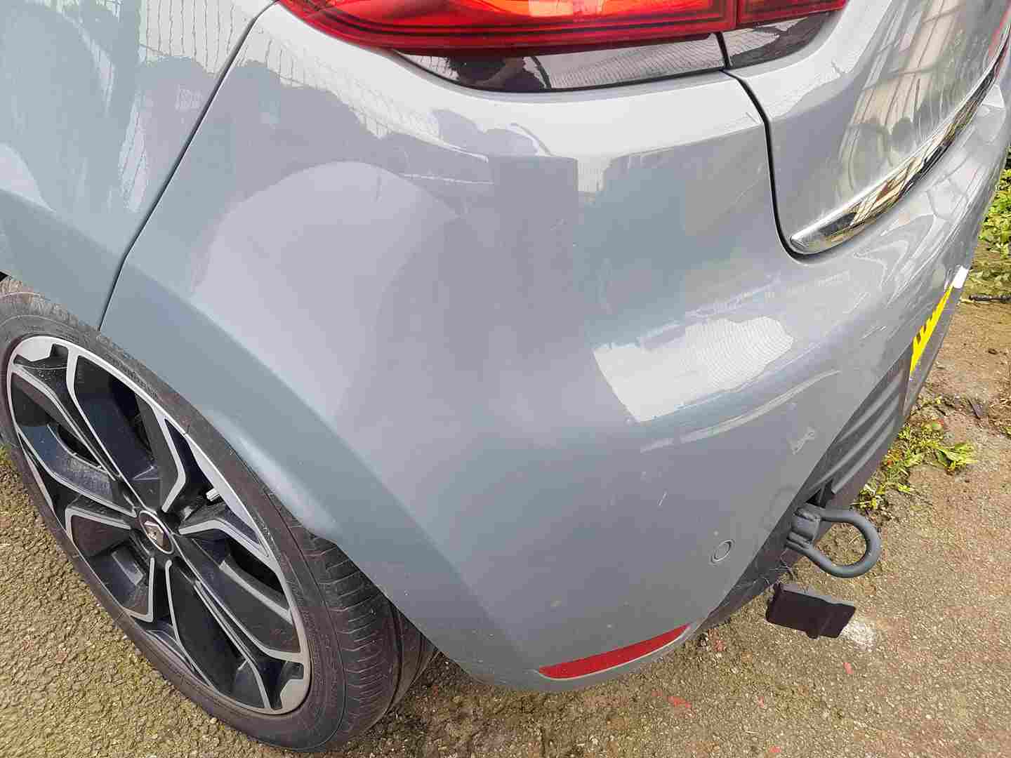 Thumb 2 Renault Clio MK4 2013-2019 Rear Bumper Ovkpw Grey Urban