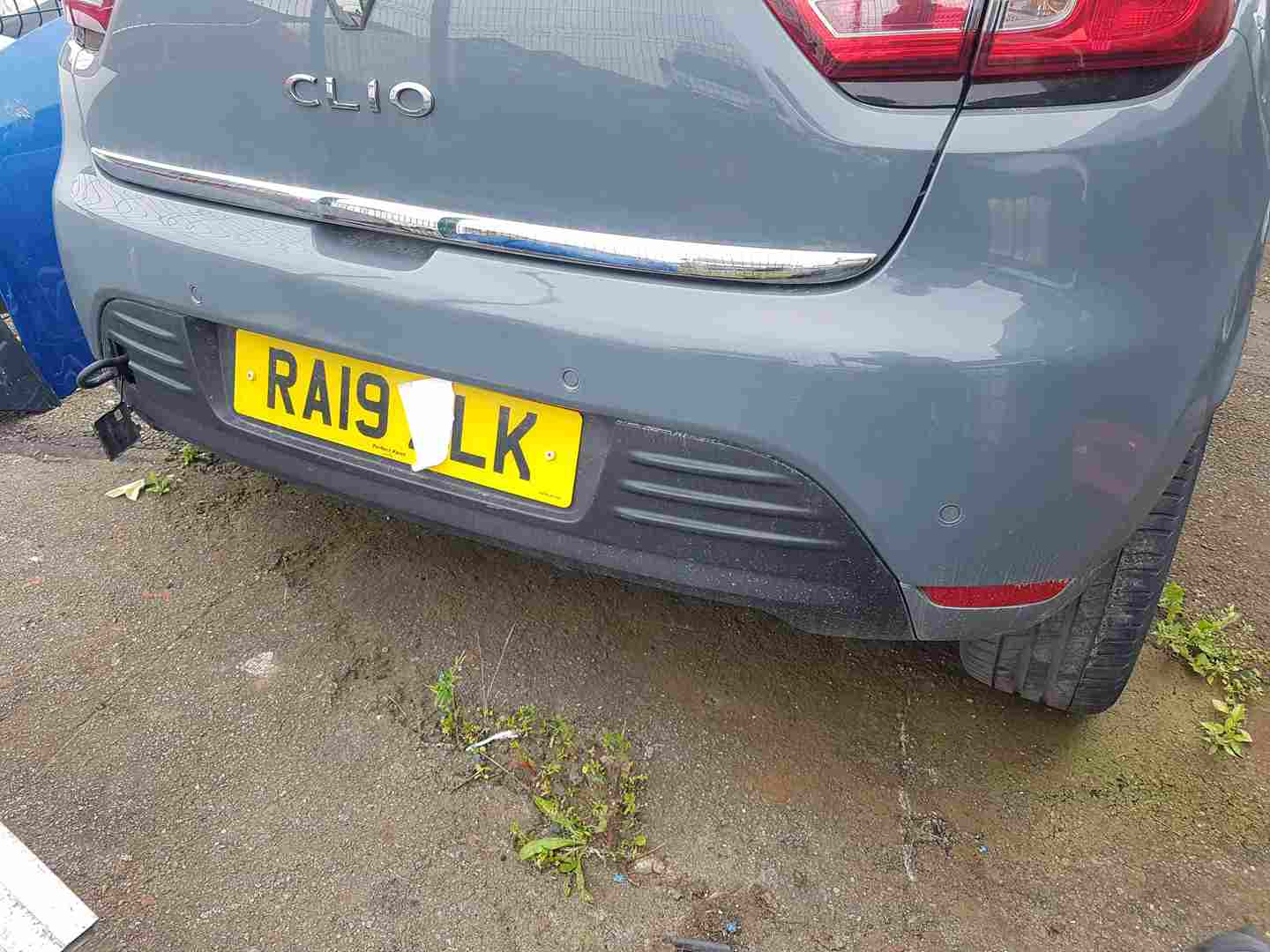 Thumb 5 Renault Clio MK4 2013-2019 Rear Bumper Ovkpw Grey Urban