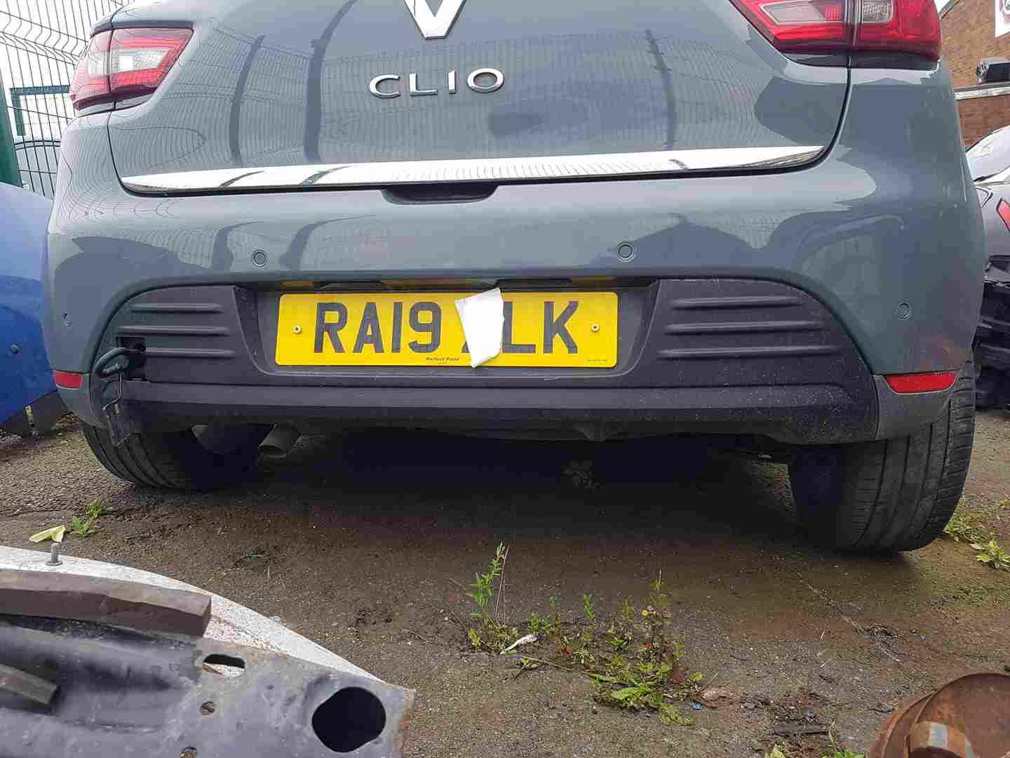 Thumb 6 Renault Clio MK4 2013-2019 Rear Bumper Ovkpw Grey Urban
