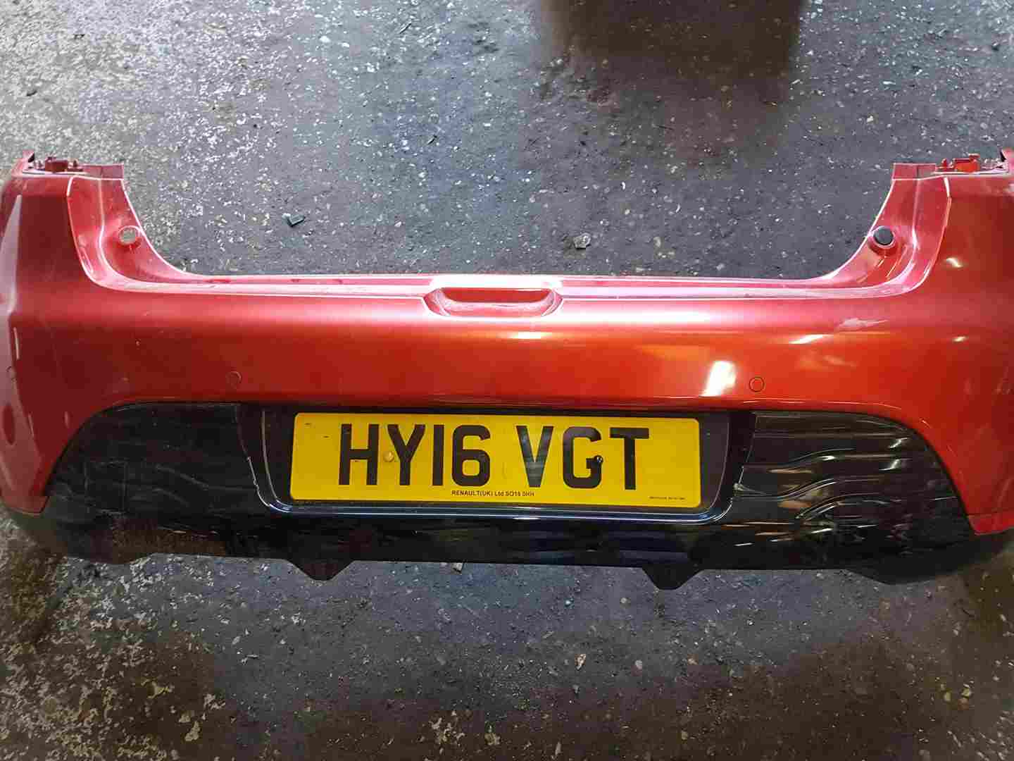 Thumb 4 Renault Clio MK4 2013-2019 Rear Bumper RED Tennp