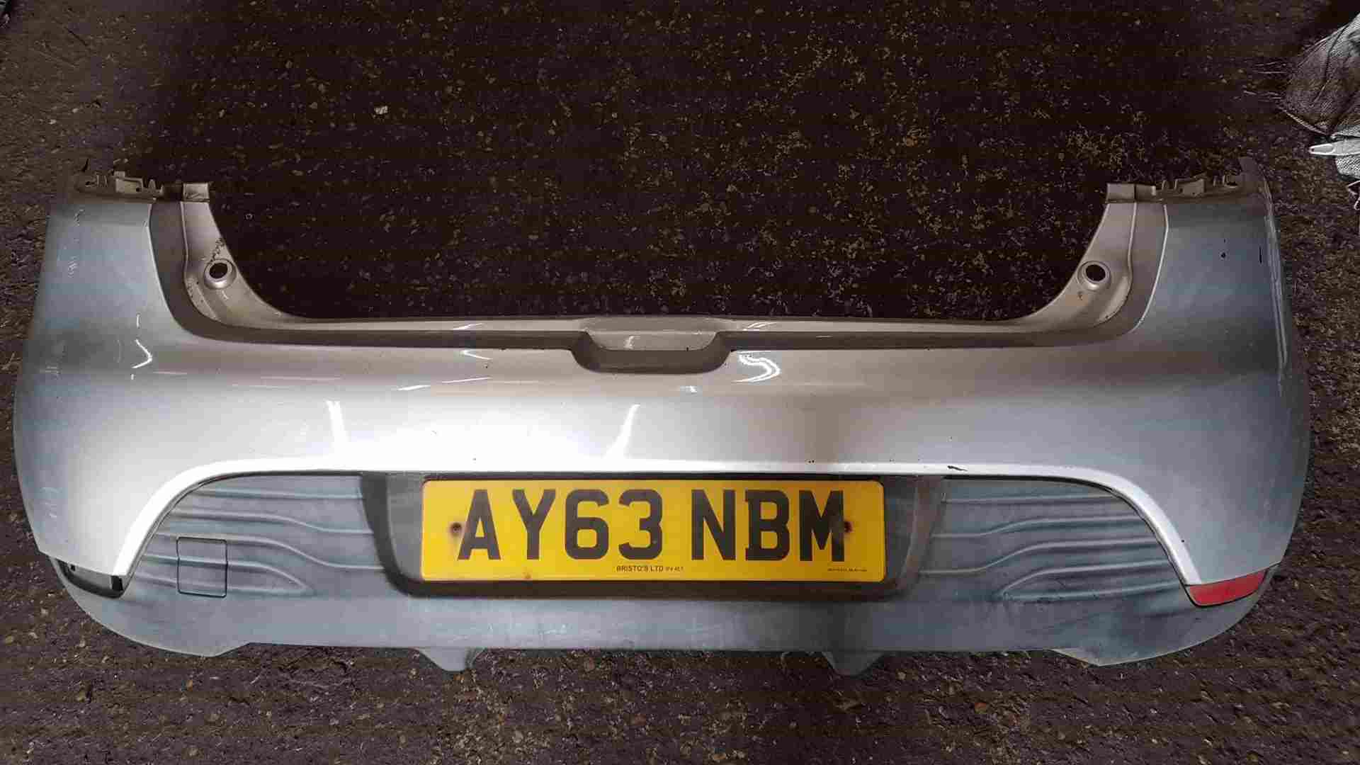 Thumb 9 Renault Clio MK4 2013-2019 Rear Bumper Silver Ted69 Grade B