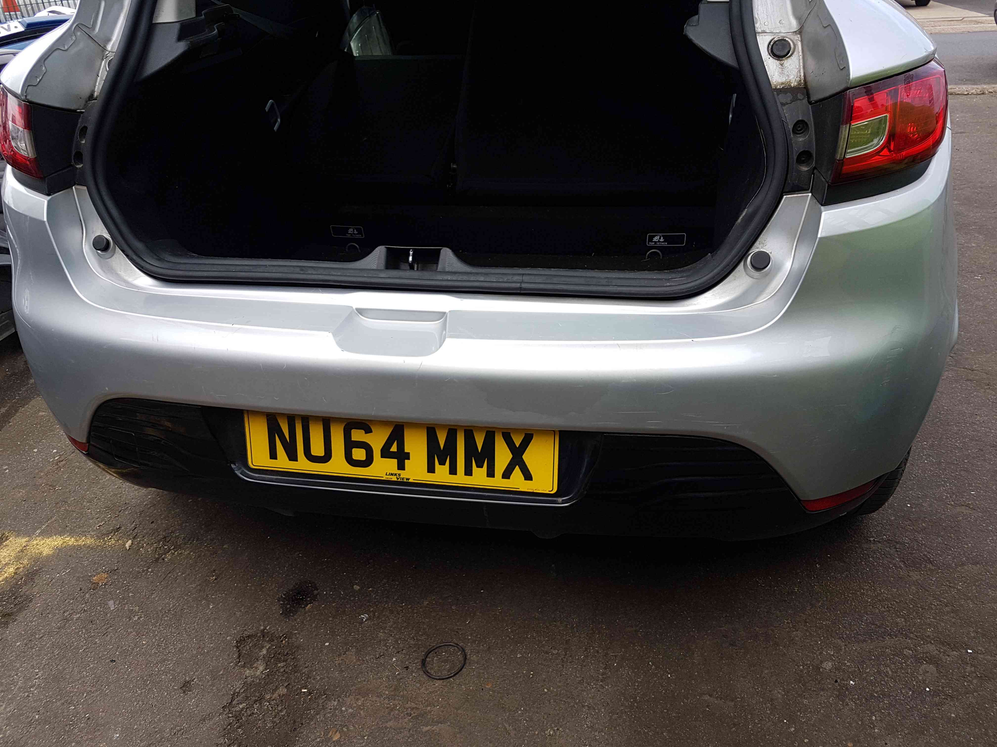 Thumb 12 Renault Clio MK4 2013-2019 Rear Bumper Silver Ted69 some marks