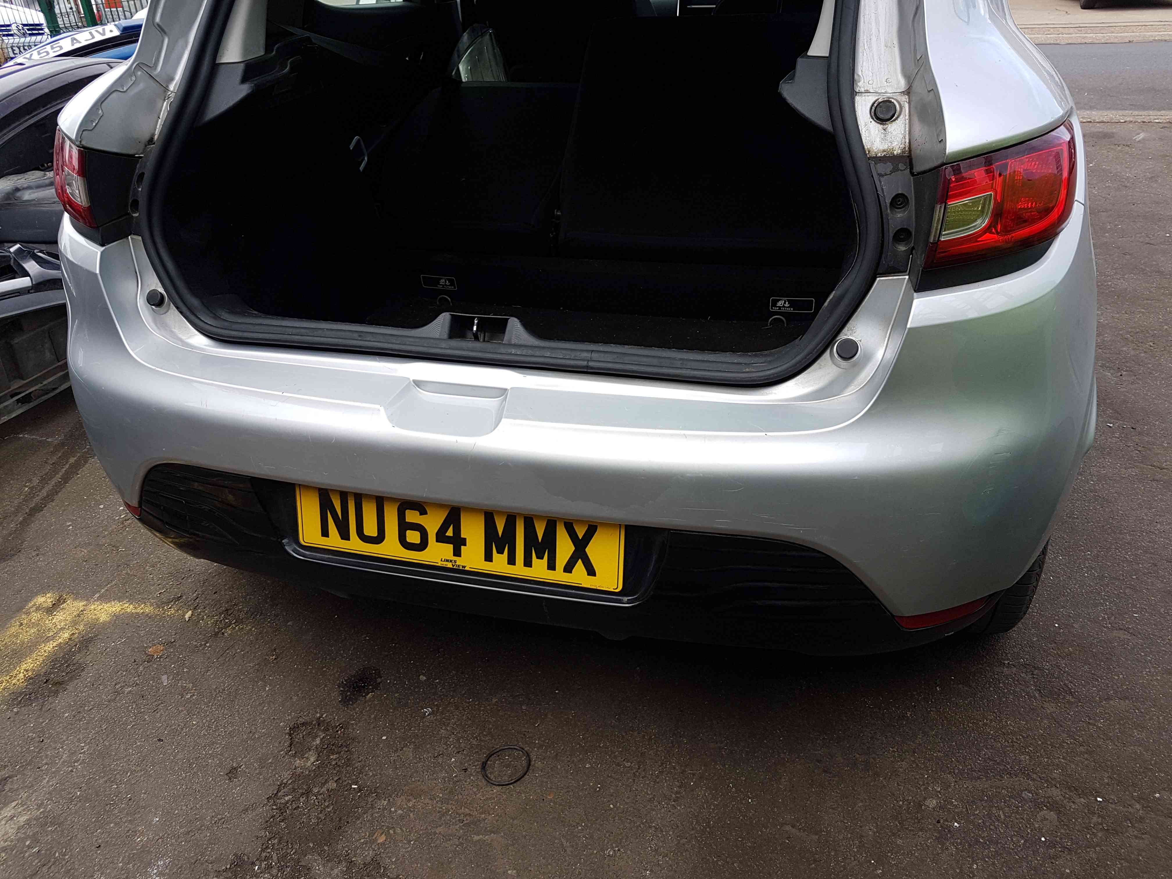 Thumb 13 Renault Clio MK4 2013-2019 Rear Bumper Silver Ted69 some marks