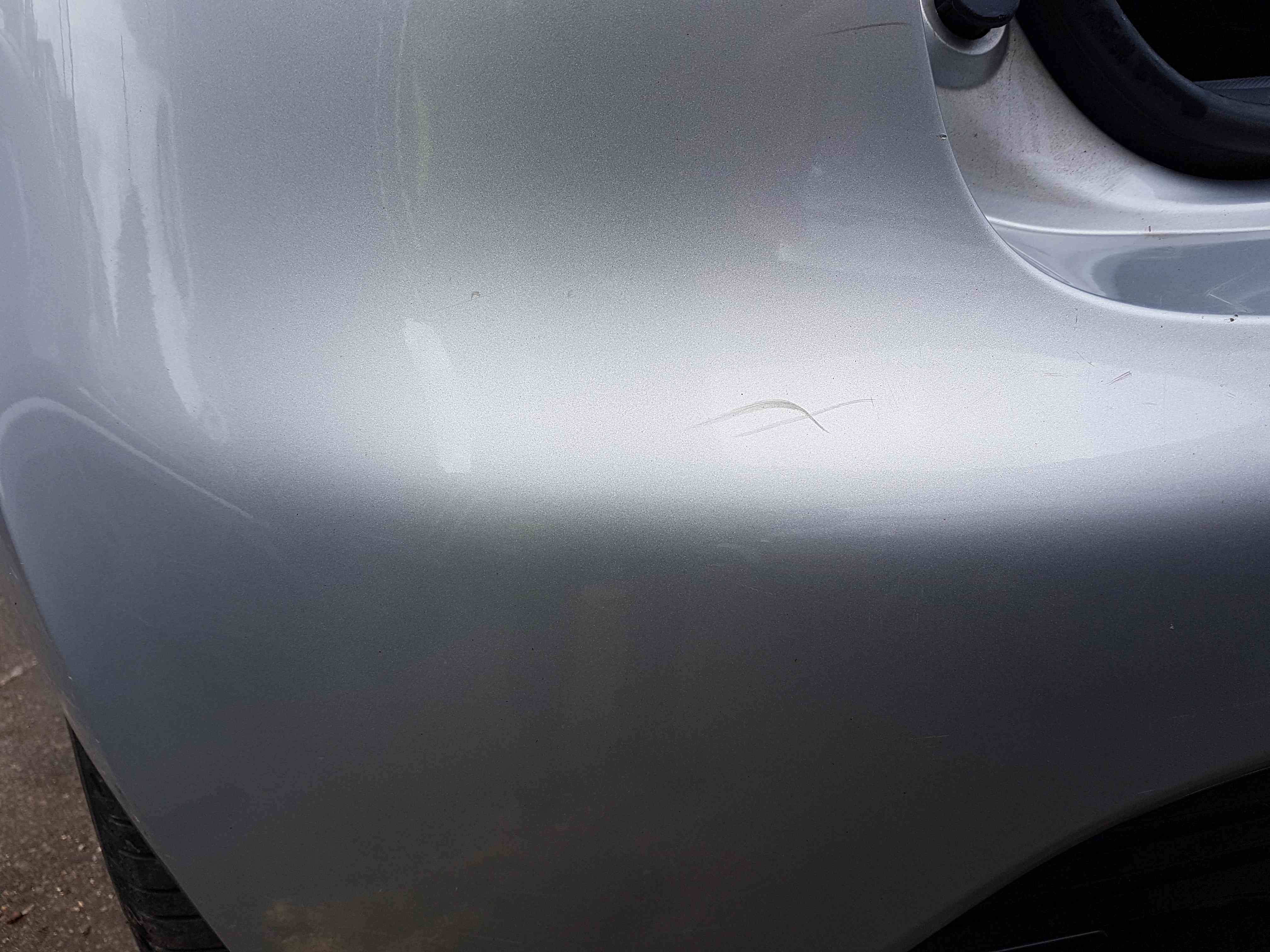 Thumb 4 Renault Clio MK4 2013-2019 Rear Bumper Silver Ted69 some marks