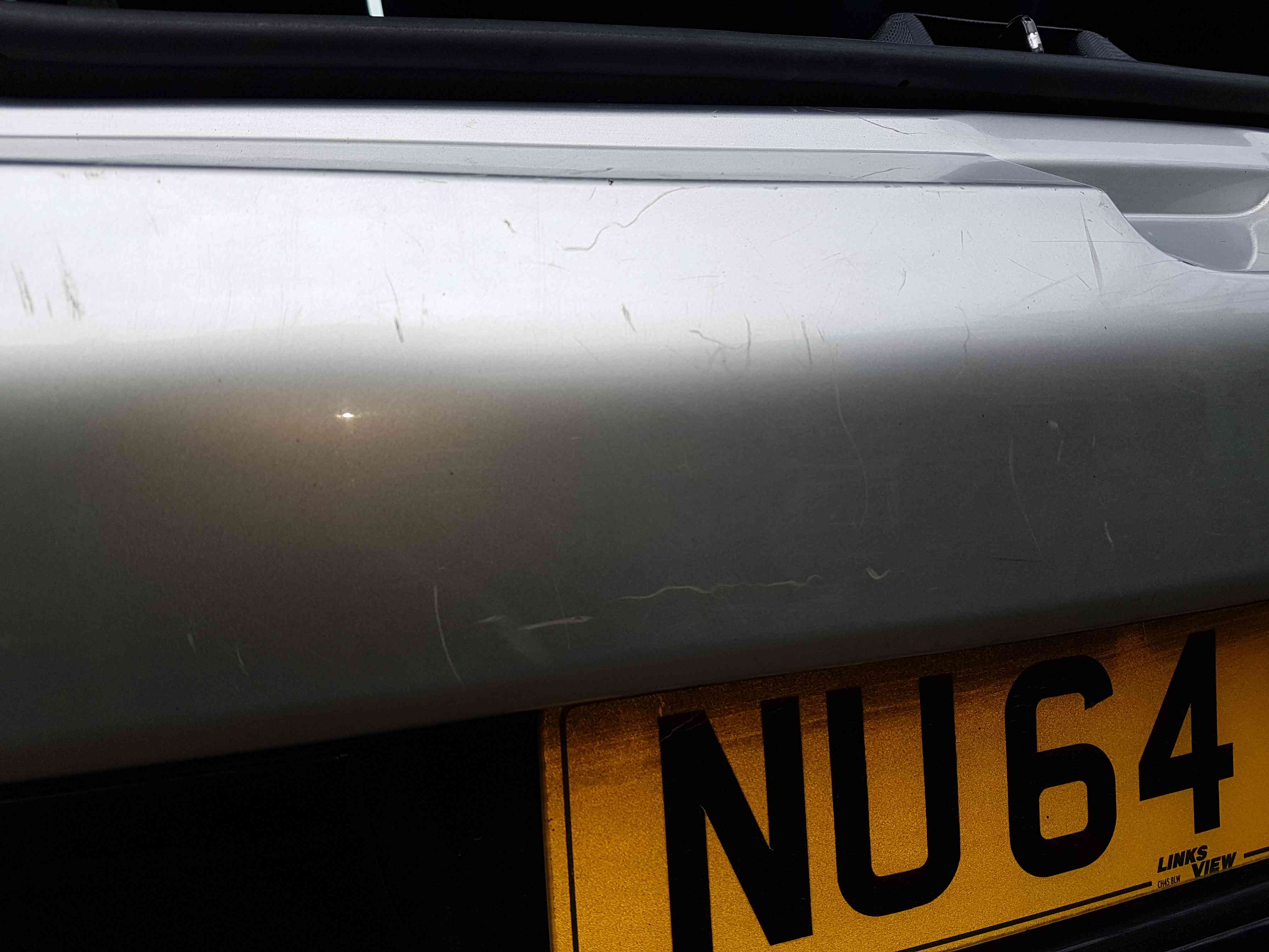 Thumb 5 Renault Clio MK4 2013-2019 Rear Bumper Silver Ted69 some marks