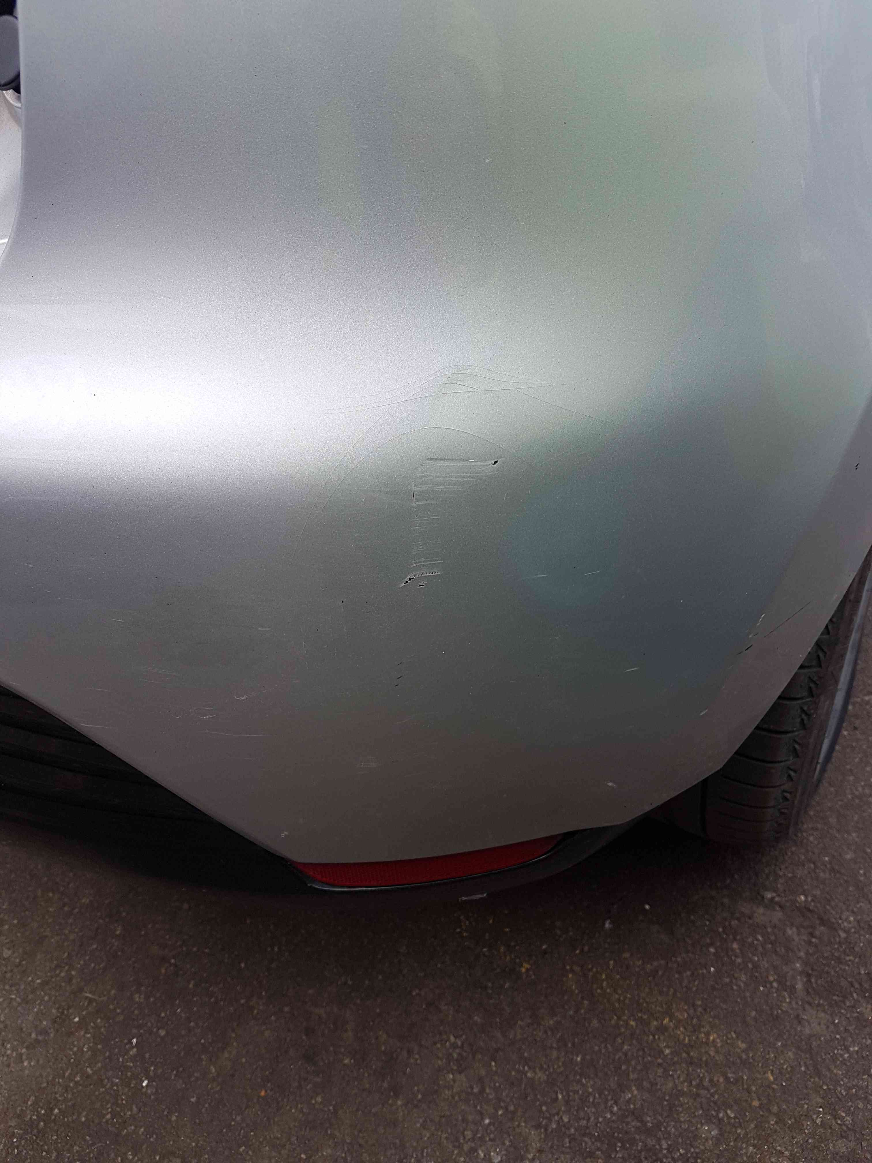 Thumb 9 Renault Clio MK4 2013-2019 Rear Bumper Silver Ted69 some marks