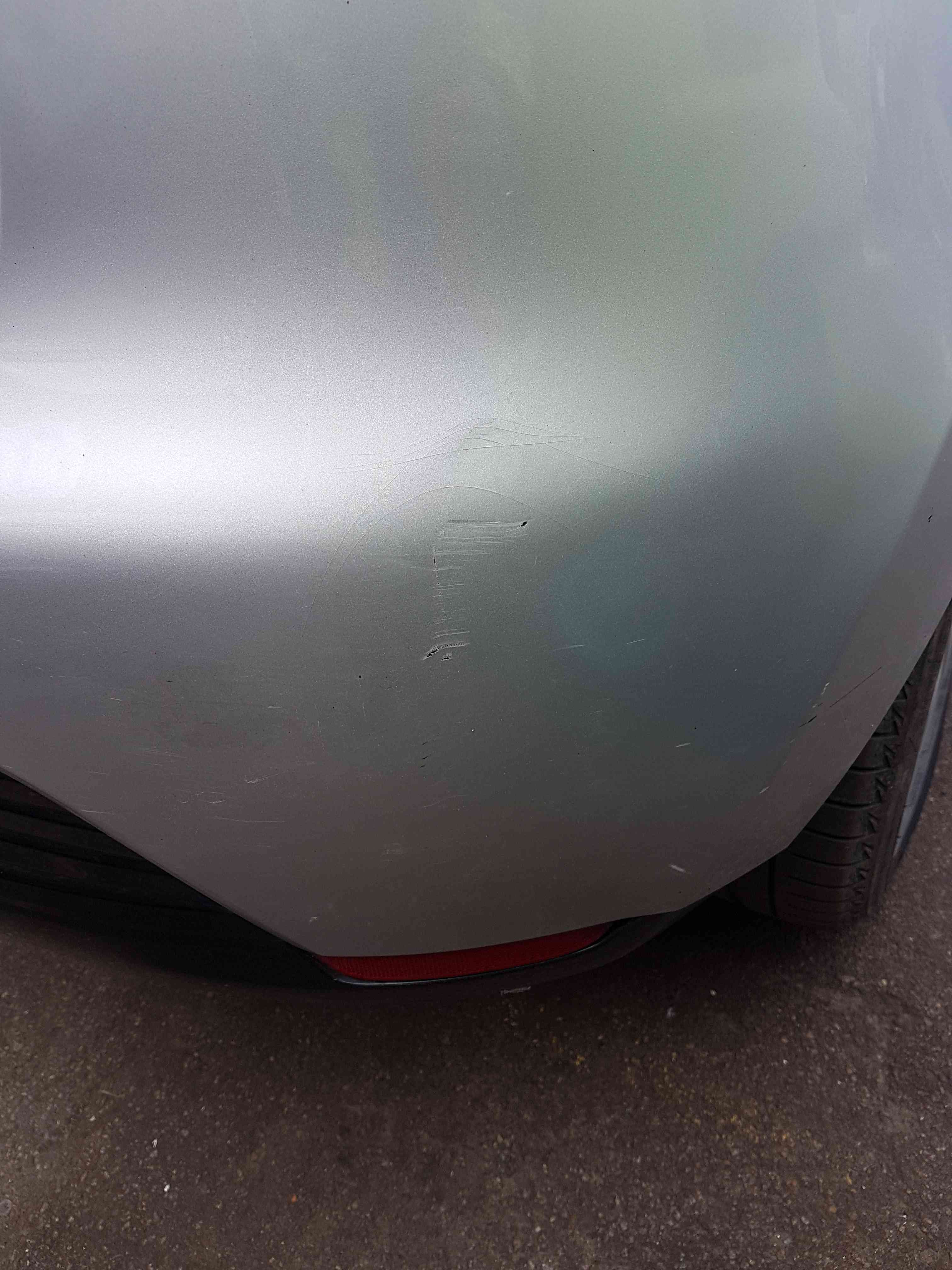 Thumb 10 Renault Clio MK4 2013-2019 Rear Bumper Silver Ted69 some marks