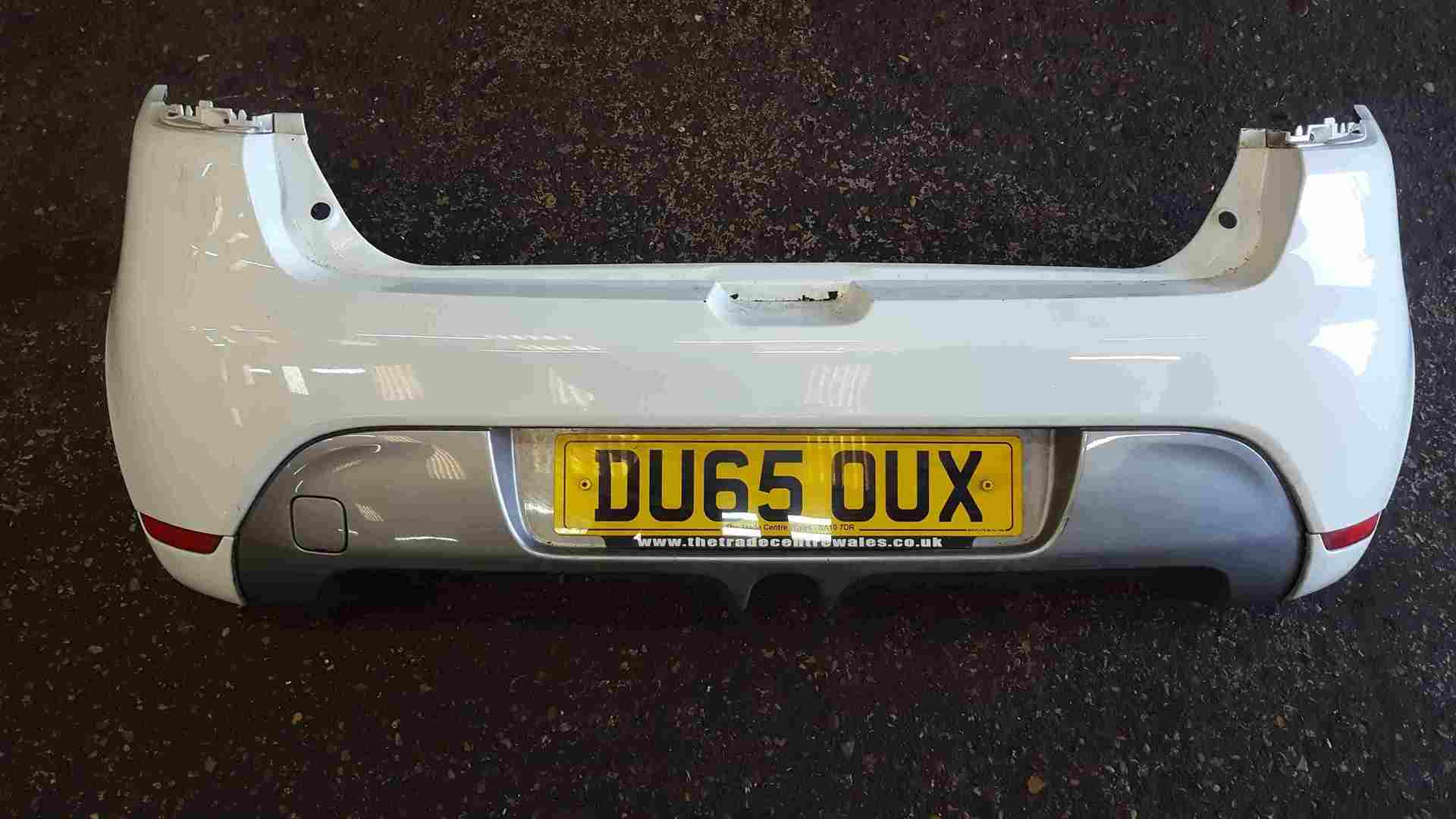 Thumb 4 Renault Clio MK4 2013-2019 Rear Bumper White OV369