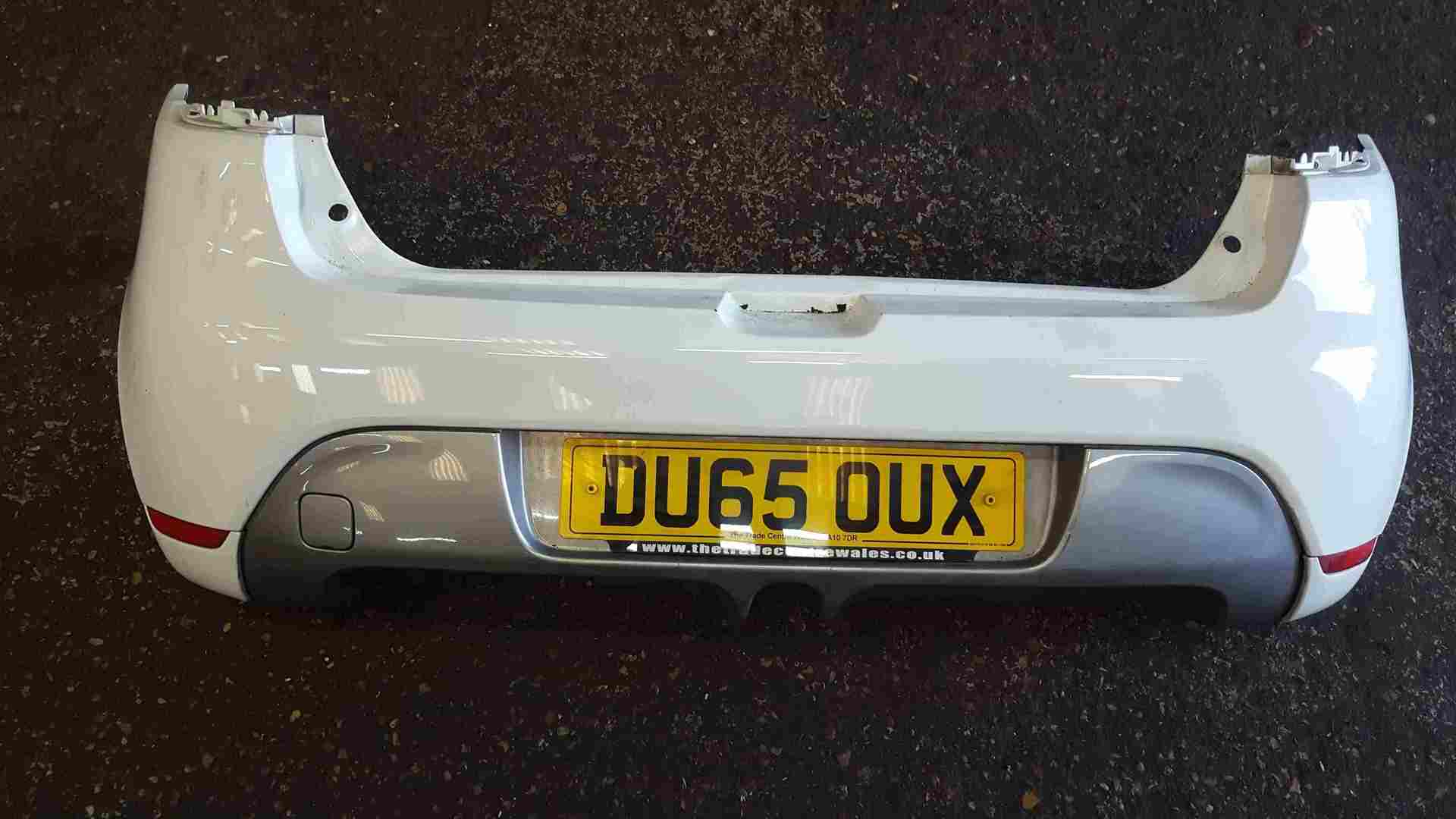 Renault Clio MK4 2013-2019 Rear Bumper White OV369