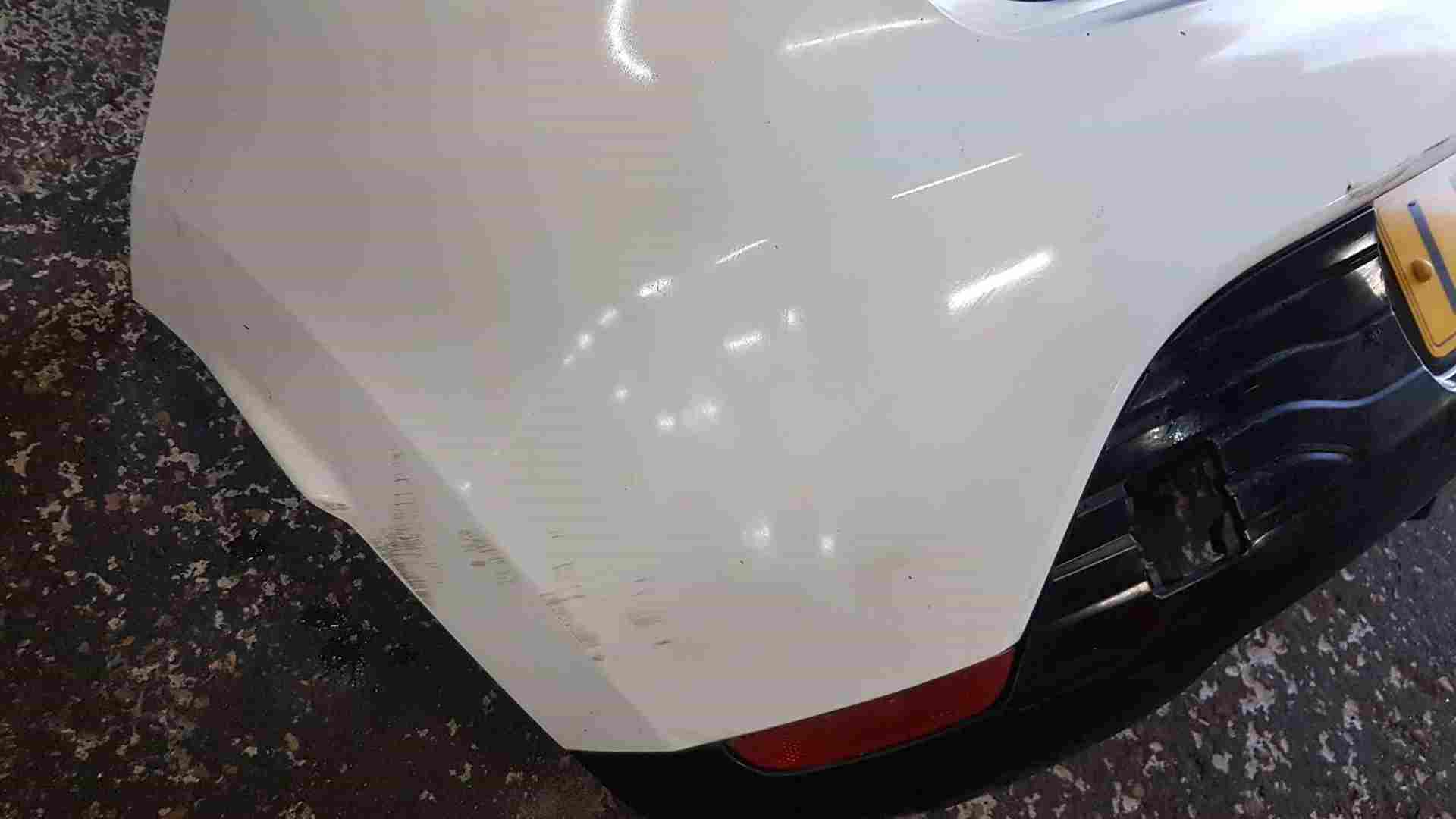 Thumb 8 Renault Clio MK4 2013-2019 Rear Bumper White Ov369 