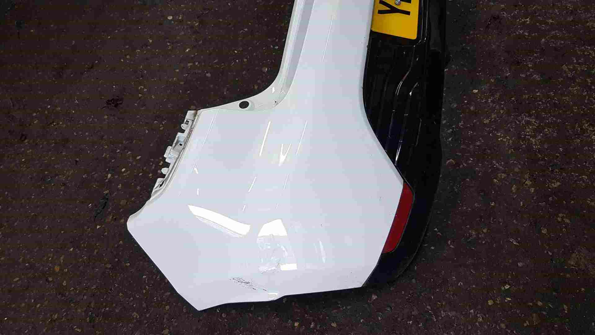 Renault Clio MK4 2013-2019 Rear Bumper White Ov369