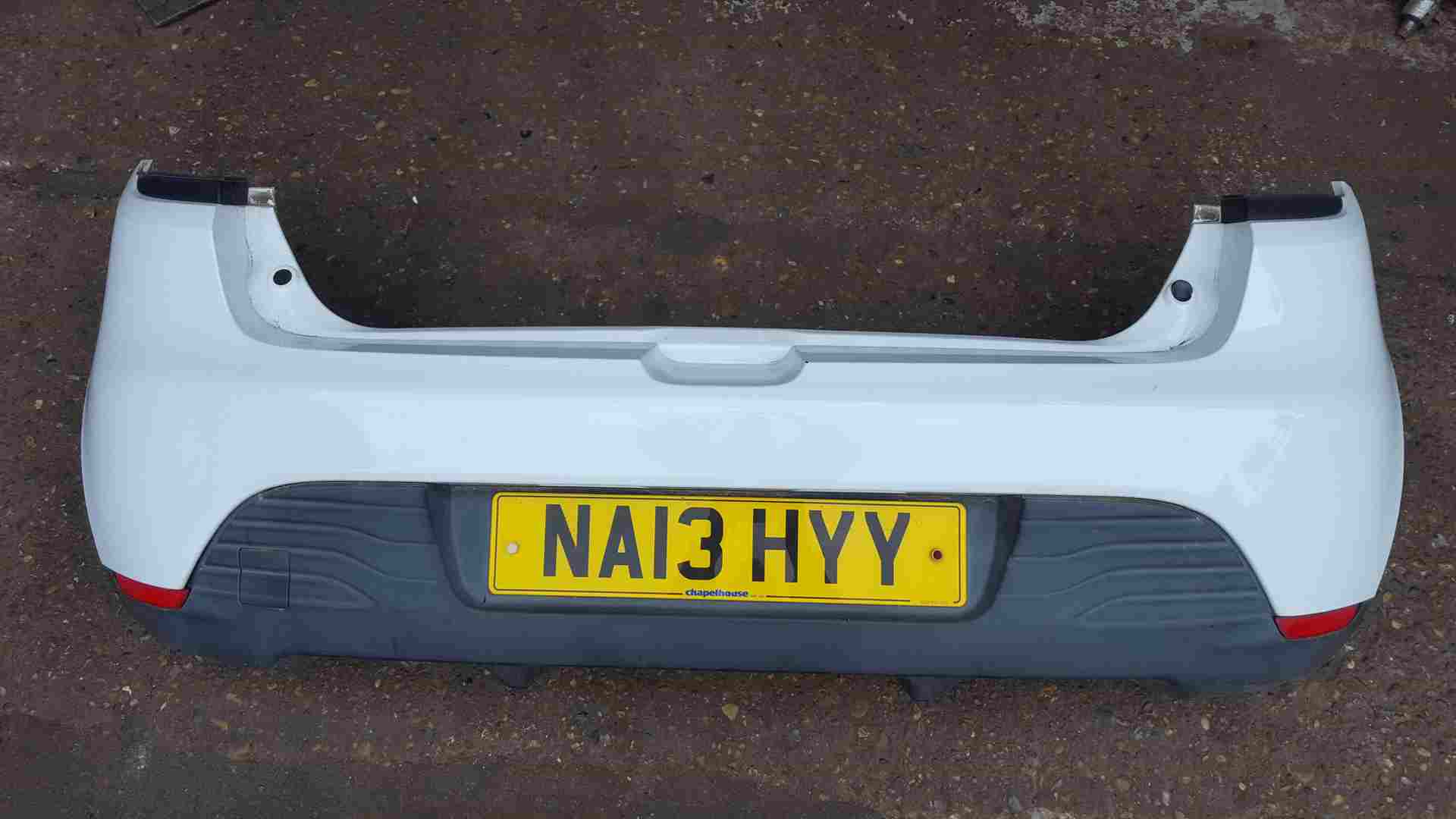Thumb 4 Renault Clio MK4 2013-2019 Rear Bumper White Ov369