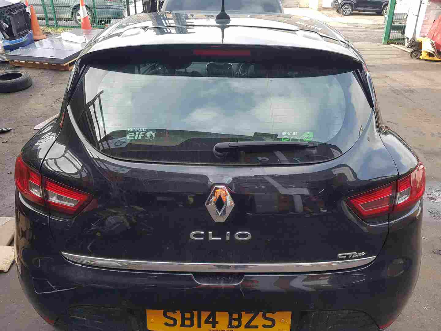 Renault Clio MK4 2013-2019 Rear Tailgate Boot Black Tegne Gt Line Badge