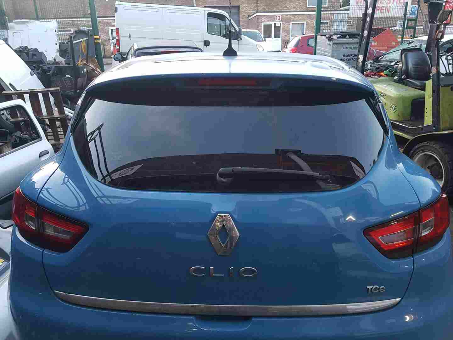 Renault Clio MK4 2013-2019 Rear Tailgate Boot Blue Ovrpj 