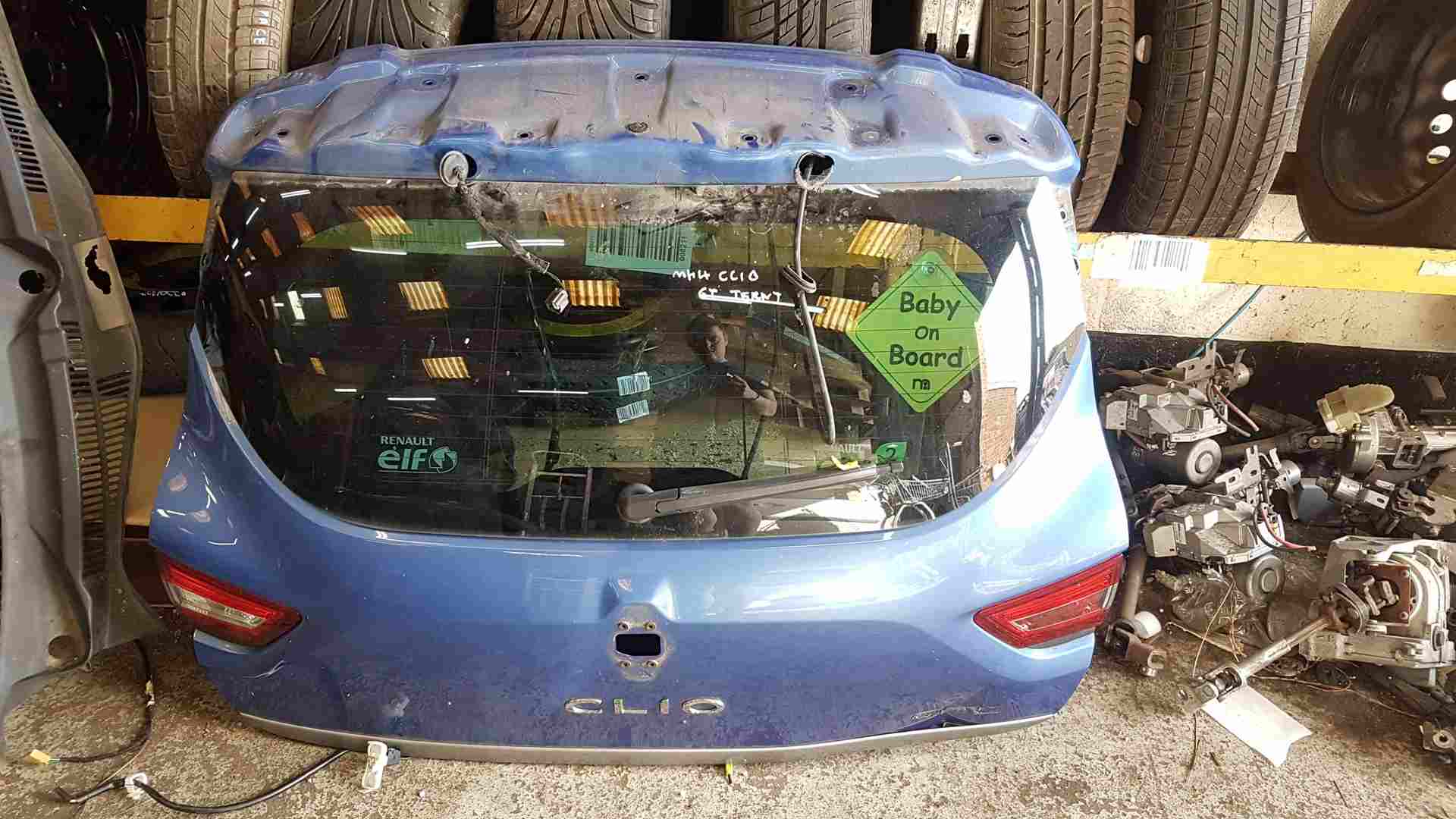 Renault Clio MK4 2013-2019 Rear Tailgate Boot Blue Ternt