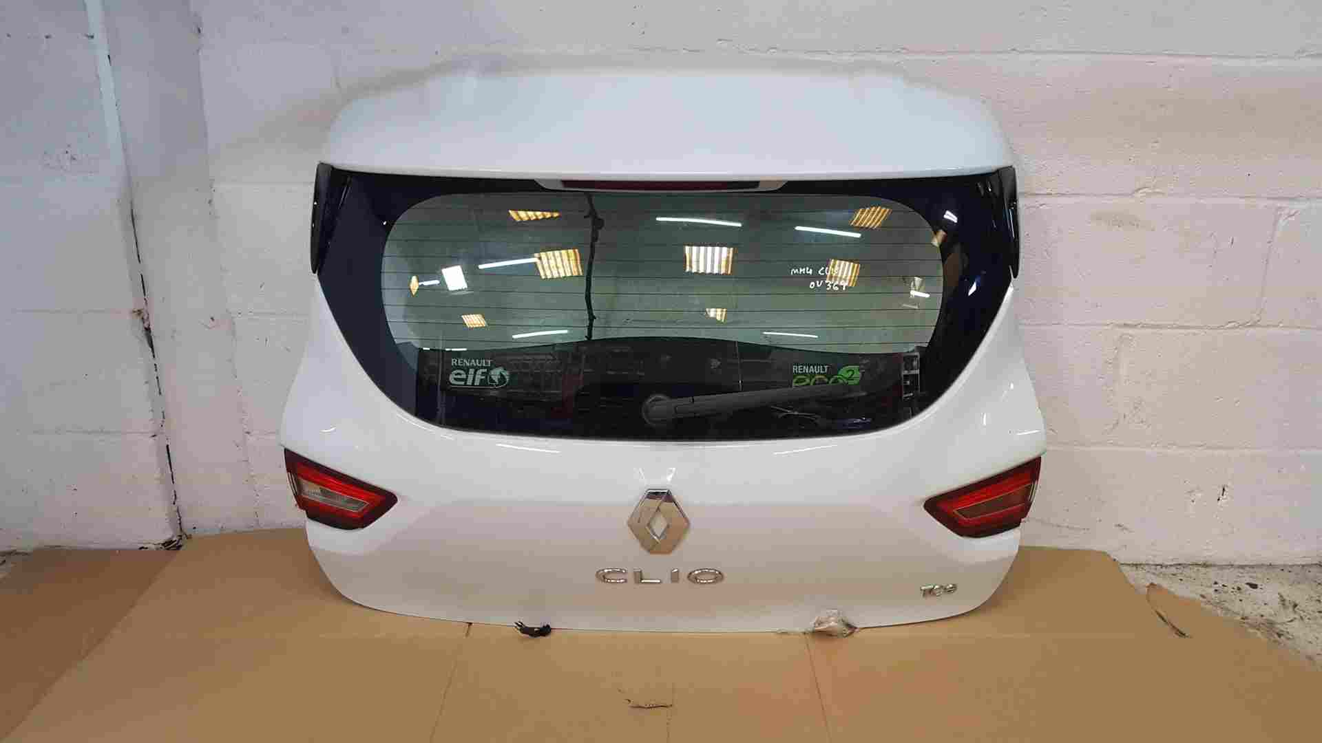 Thumb 3 Renault Clio MK4 2013-2019 Rear Tailgate Boot White Ov369 TCE