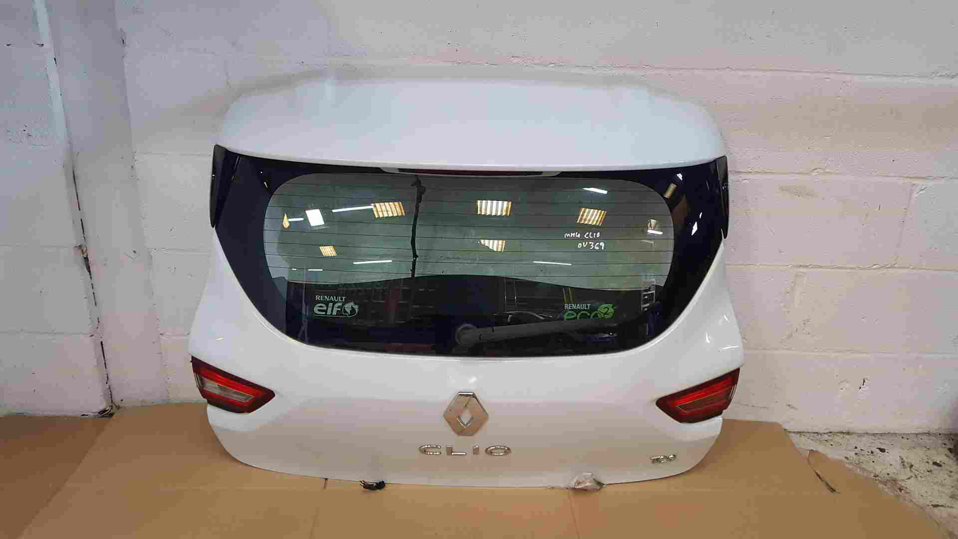 Renault Clio MK4 2013-2019 Rear Tailgate Boot White Ov369 TCE