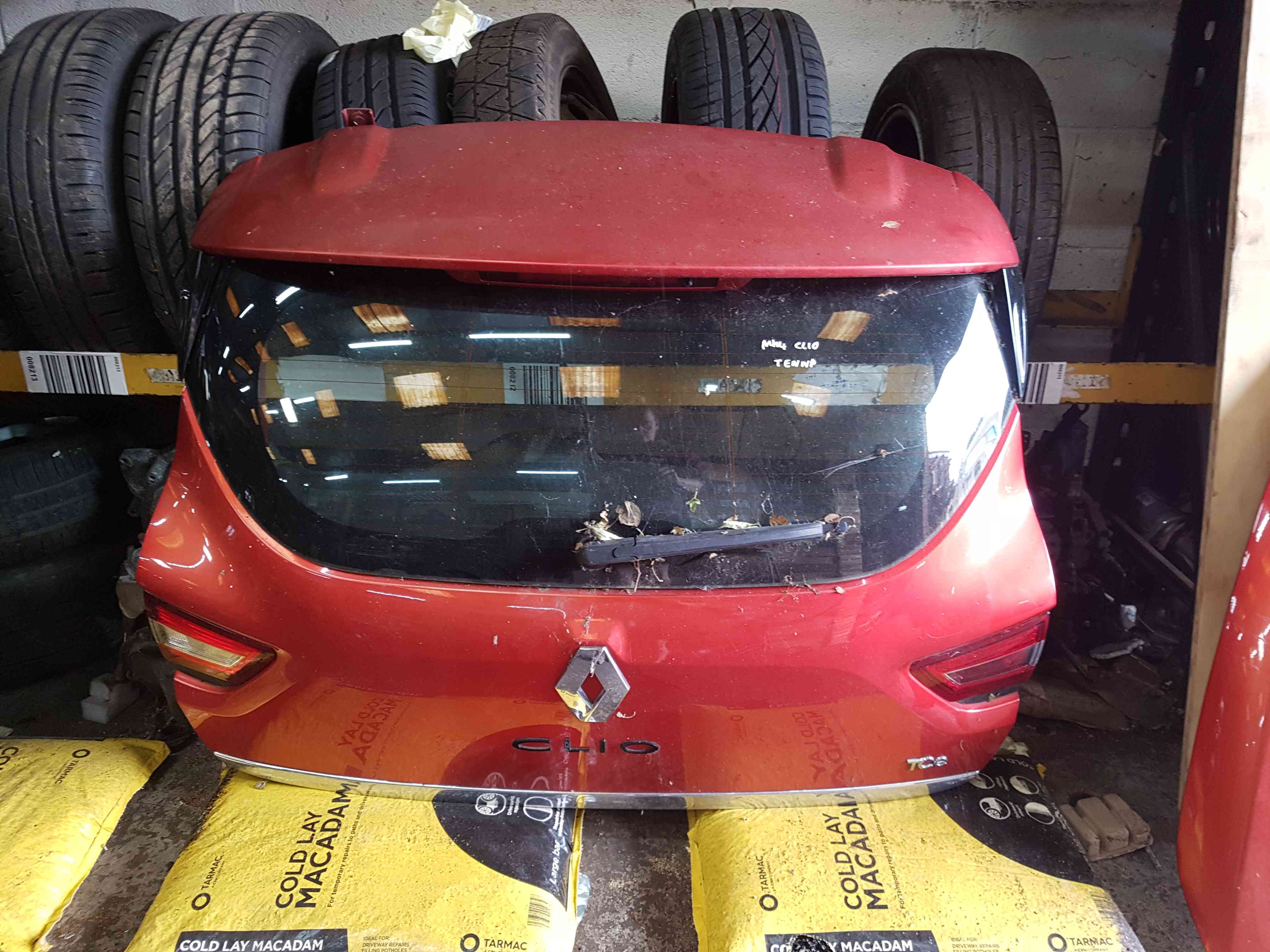 Thumb 2 Renault Clio MK4 2013-2019 Tailgate Boot Door RED Tennp 