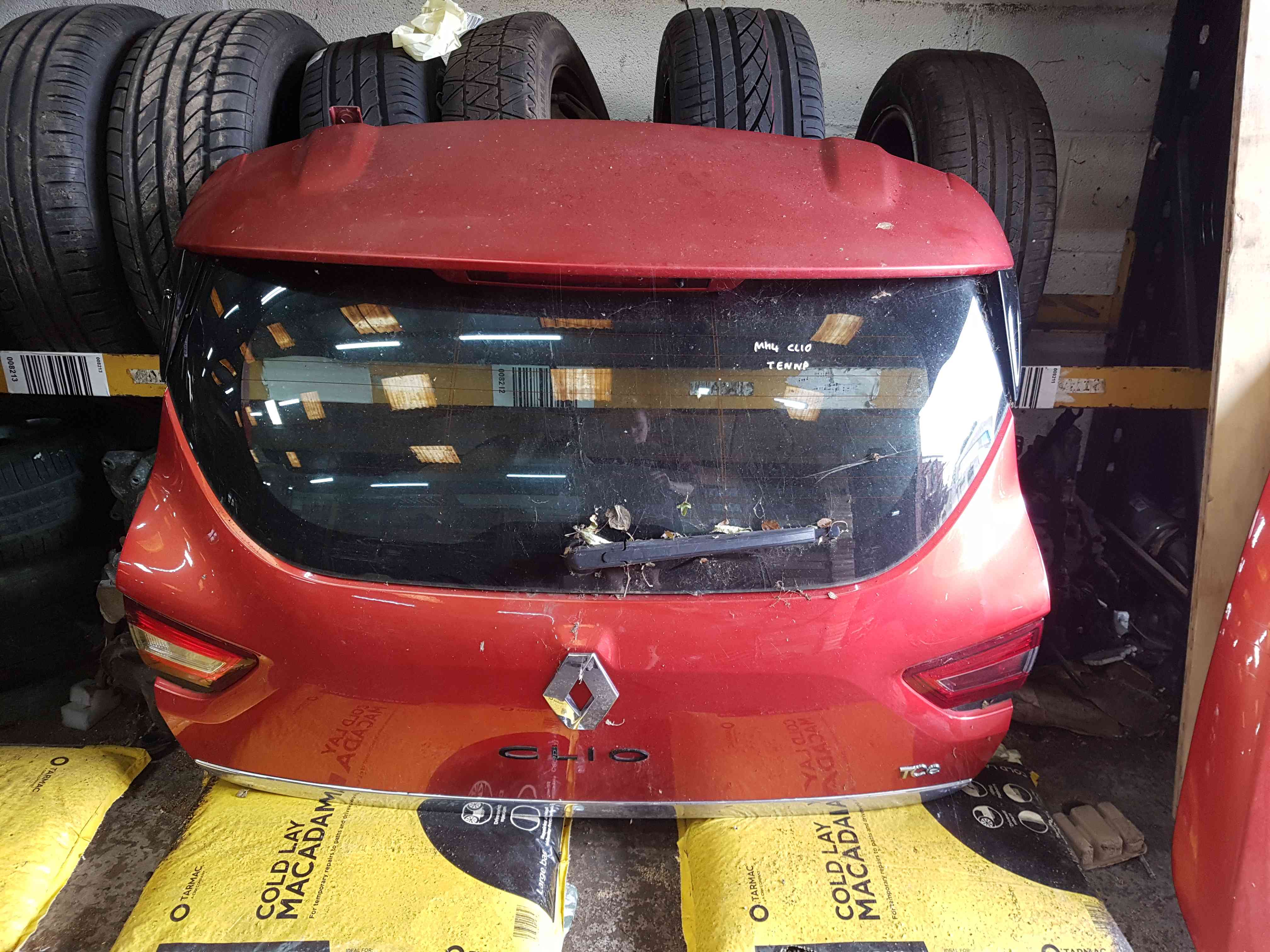 Thumb 3 Renault Clio MK4 2013-2019 Tailgate Boot Door RED Tennp 