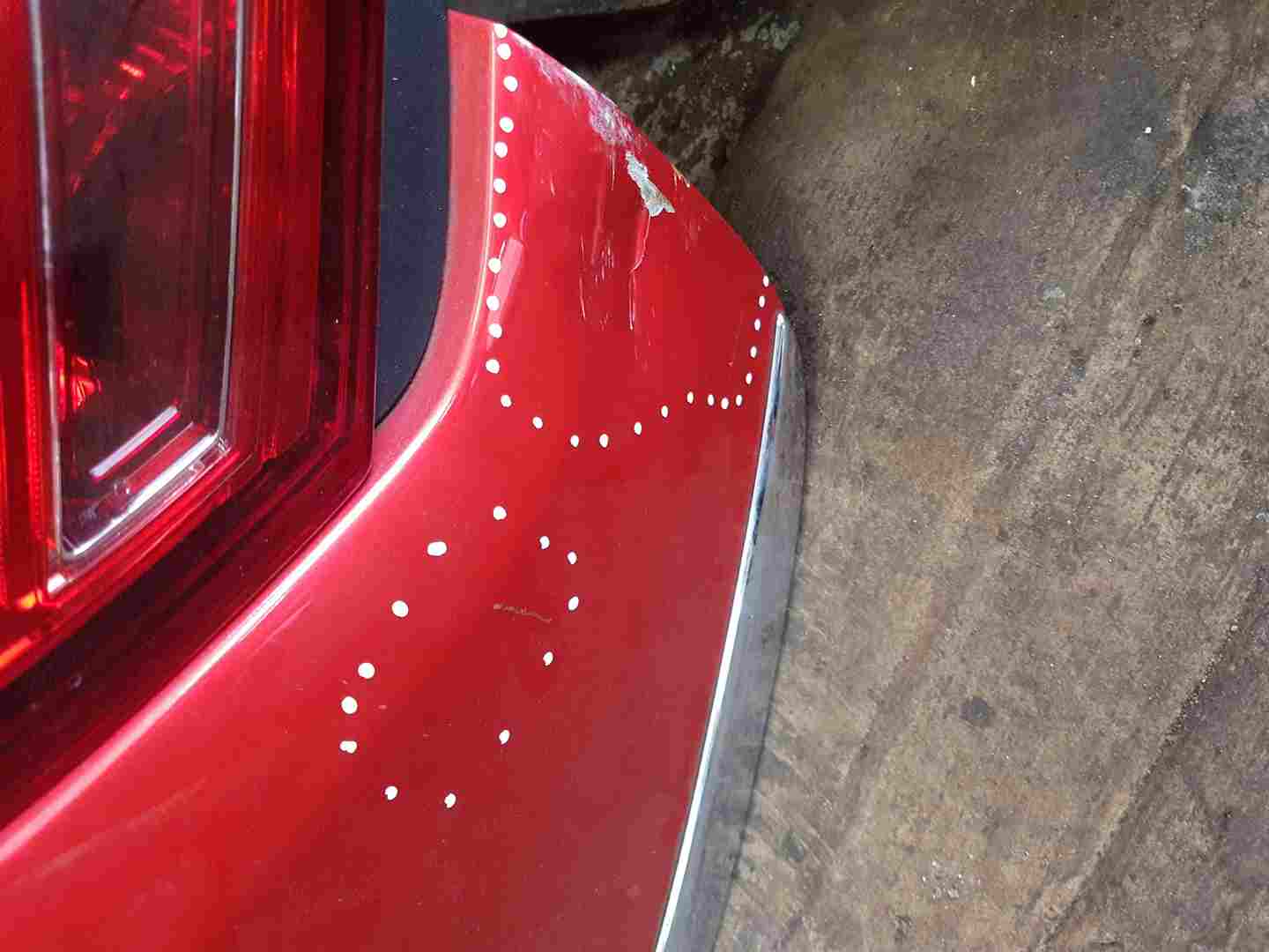 Thumb 2 Renault Clio MK4 2013-2019 Tailgate Boot Door RED Tennp
