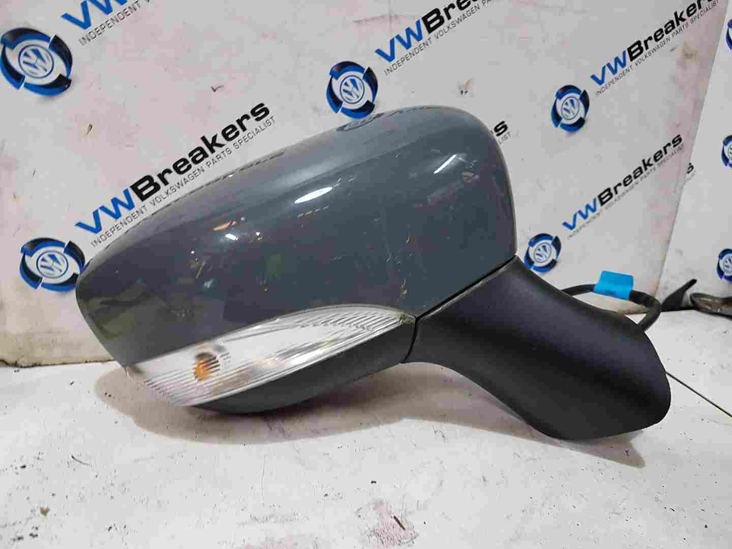 Thumb 5 Renault Clio MK4 2013-2019 os OSF Wing Mirror Ovkpw Grey Urban