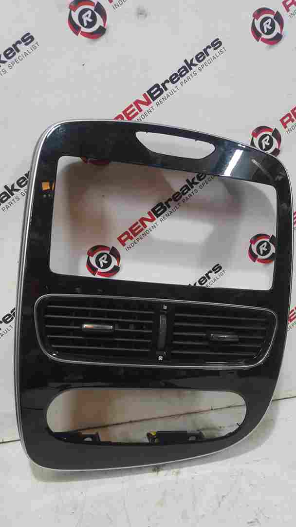 Thumb 3 Renault Clio MK4 2016-2019 Centre Dashboard Heater Display Surround Grey