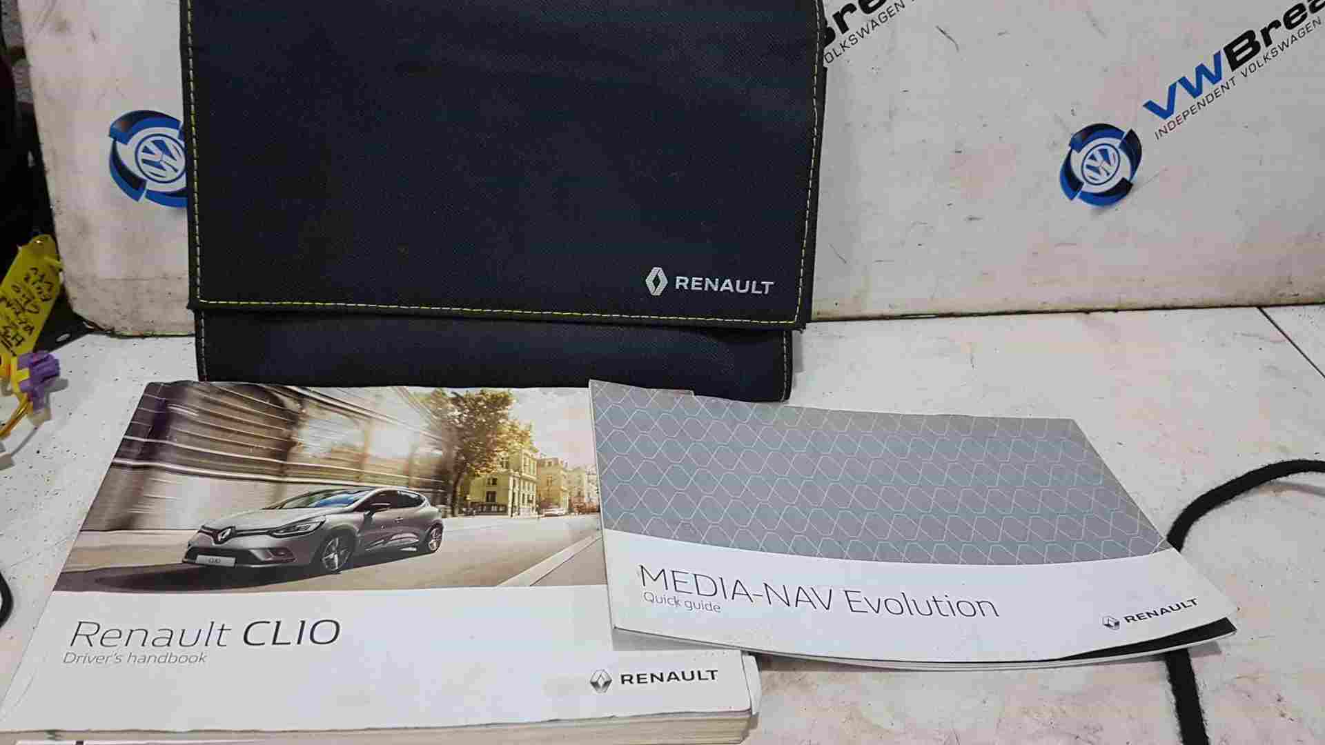 Thumb 2 Renault Clio MK4 2016-2019 Handbook Document Wallet Guide