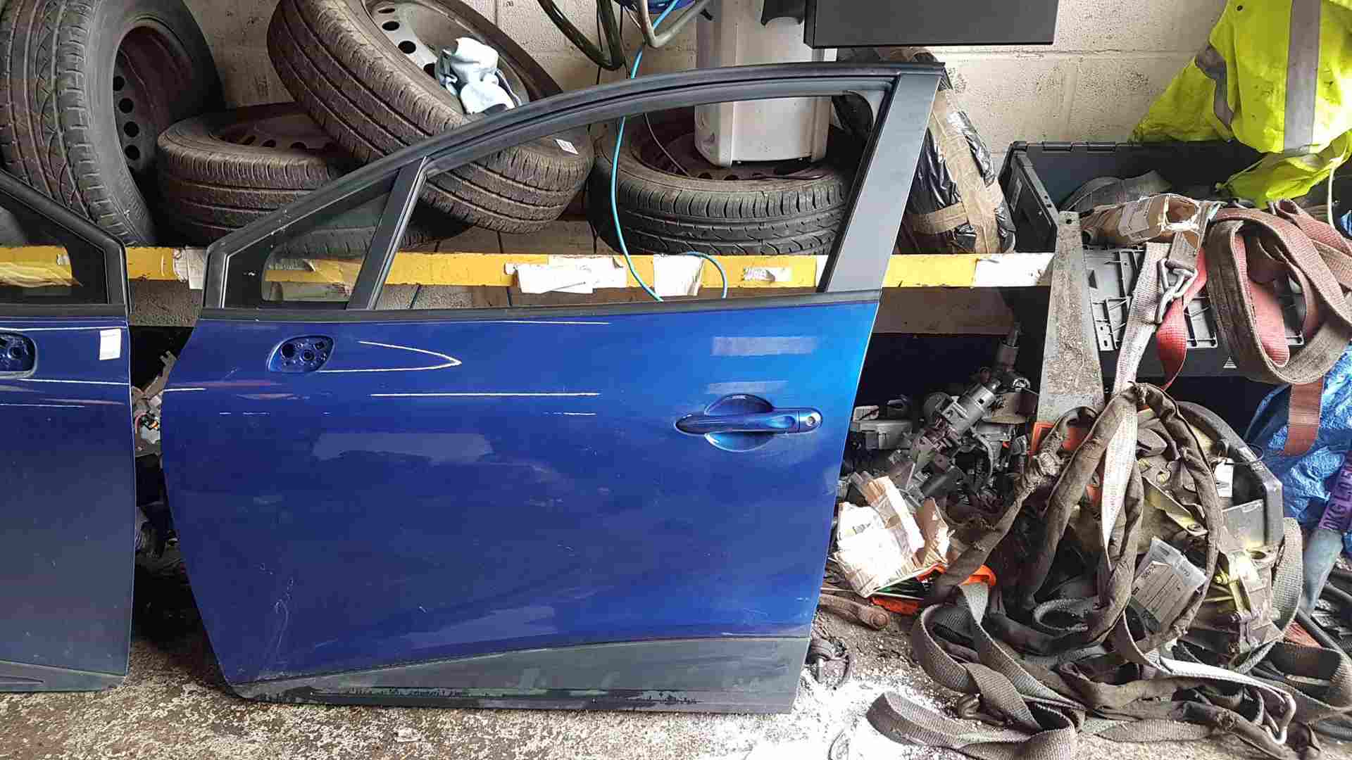 Thumb 5 Renault Clio MK4 2016-2019 Passenger NSF Front Door Blue Terqh