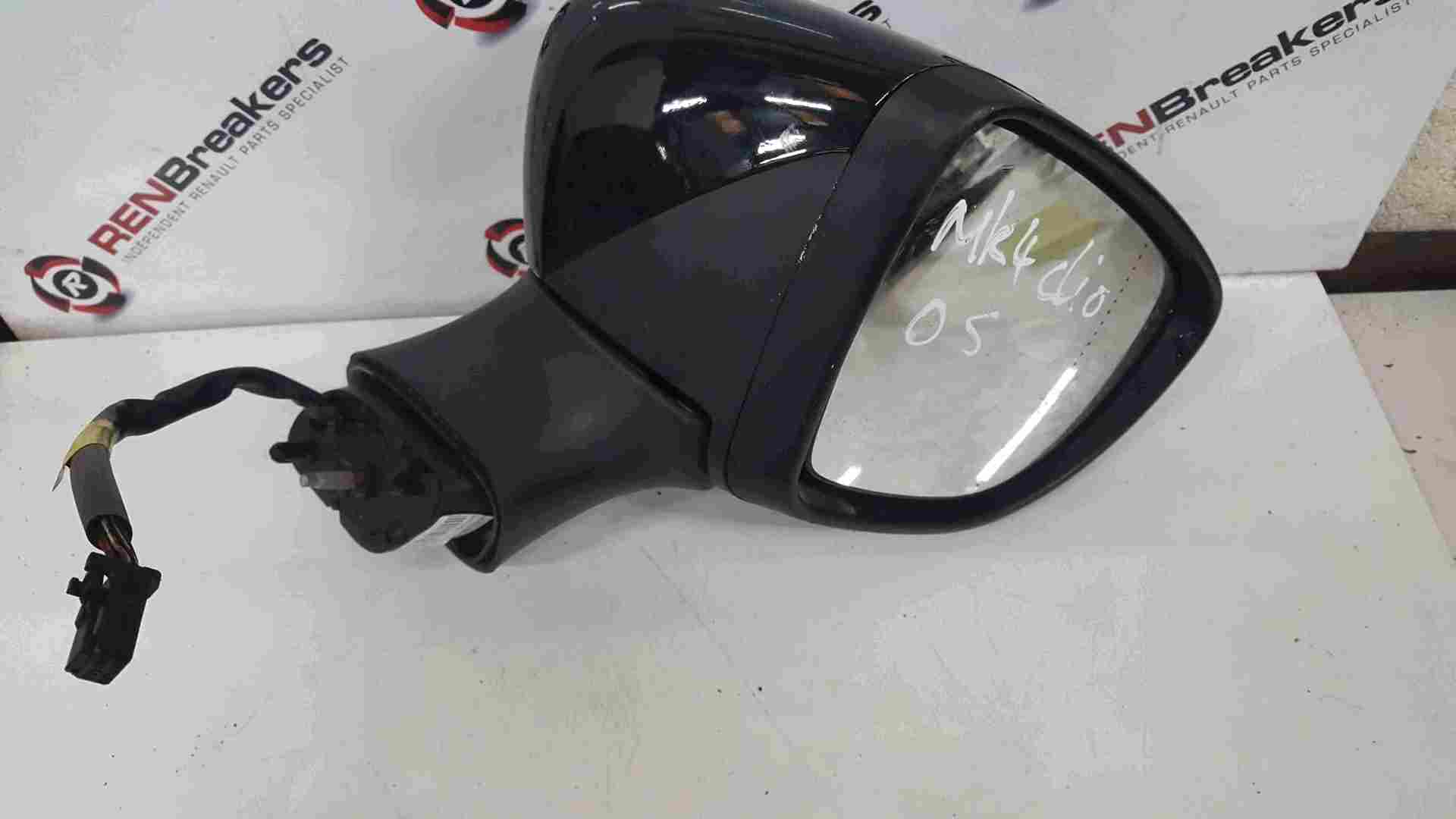Thumb 3 Renault Clio MK4 2017-2018 Drivers OS Wing Mirror Black Folding 963019404R