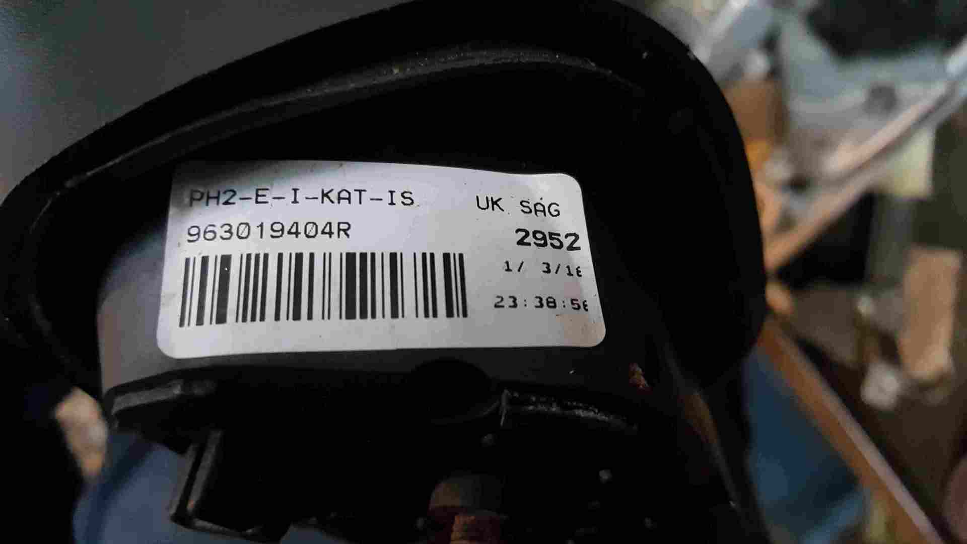 Thumb 2 Renault Clio MK4 2017-2018 Drivers OS Wing Mirror Black Folding 963019404R