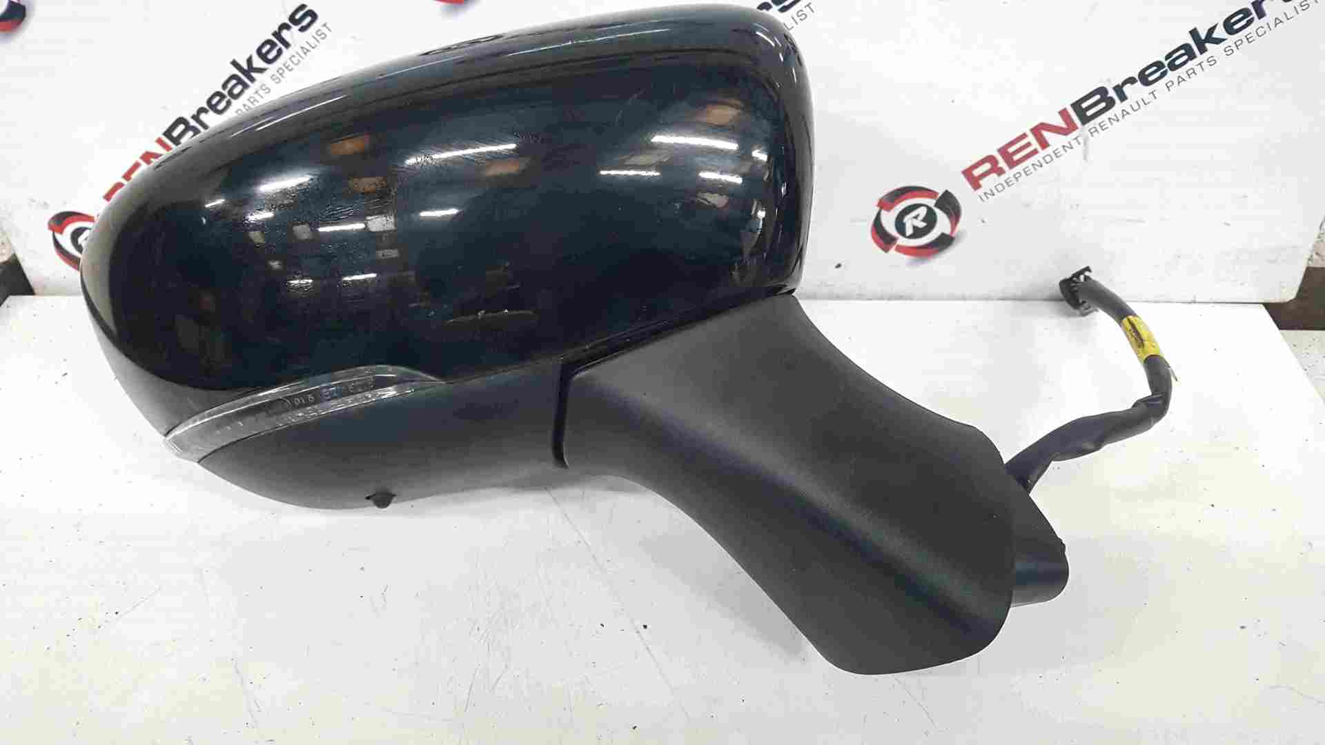 Renault Clio MK4 2017-2018 Drivers OS Wing Mirror Black Folding 963019404R