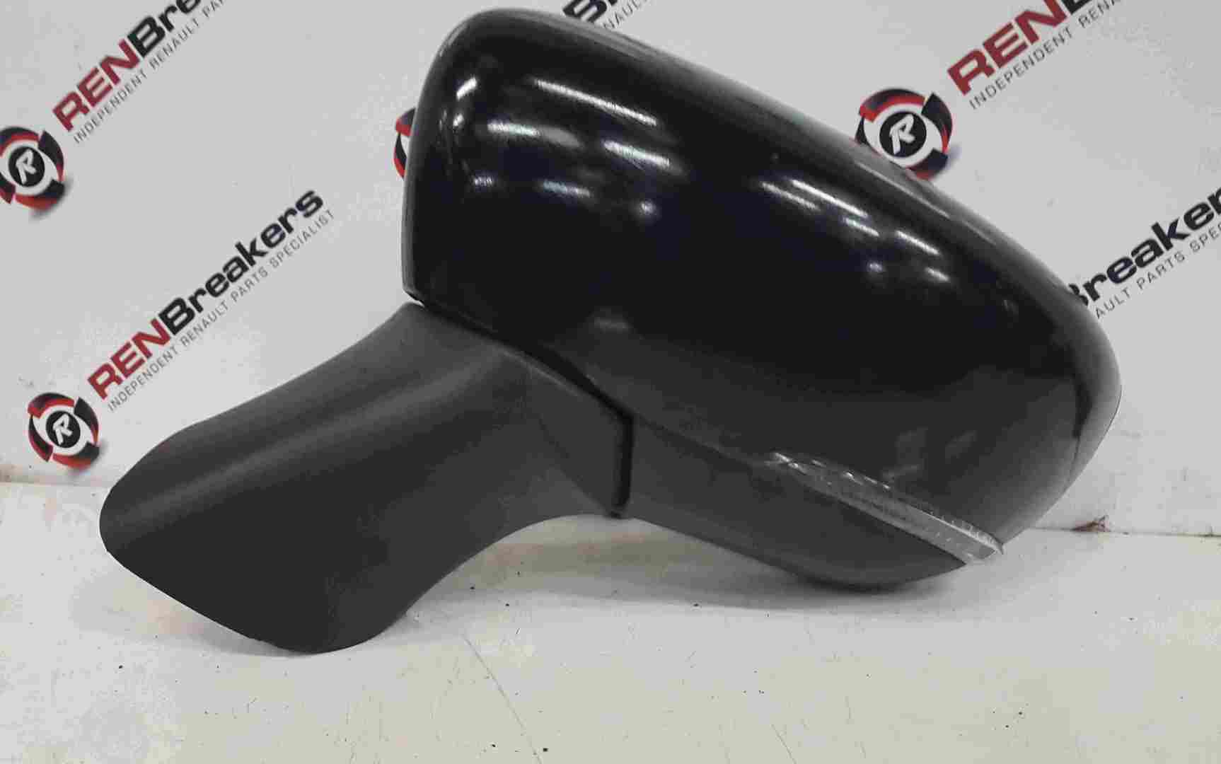 Thumb 2 Renault Clio MK4 2017-2018 Passenger NS Wing Mirror Black Folding 963021438R