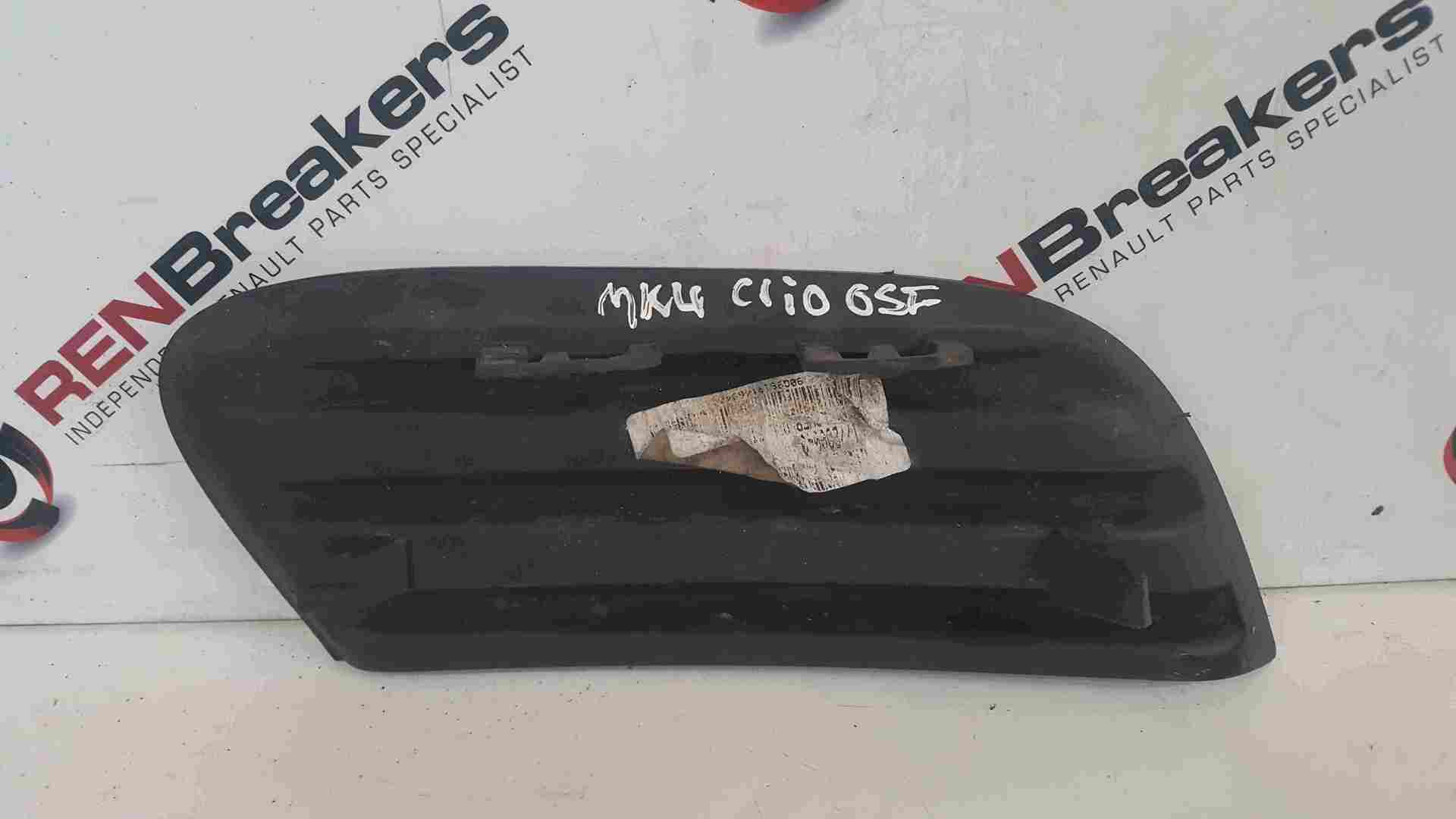 Thumb 3 Renault Clio MK4 2019-2021 Drivers OSF Front Bumper Grill