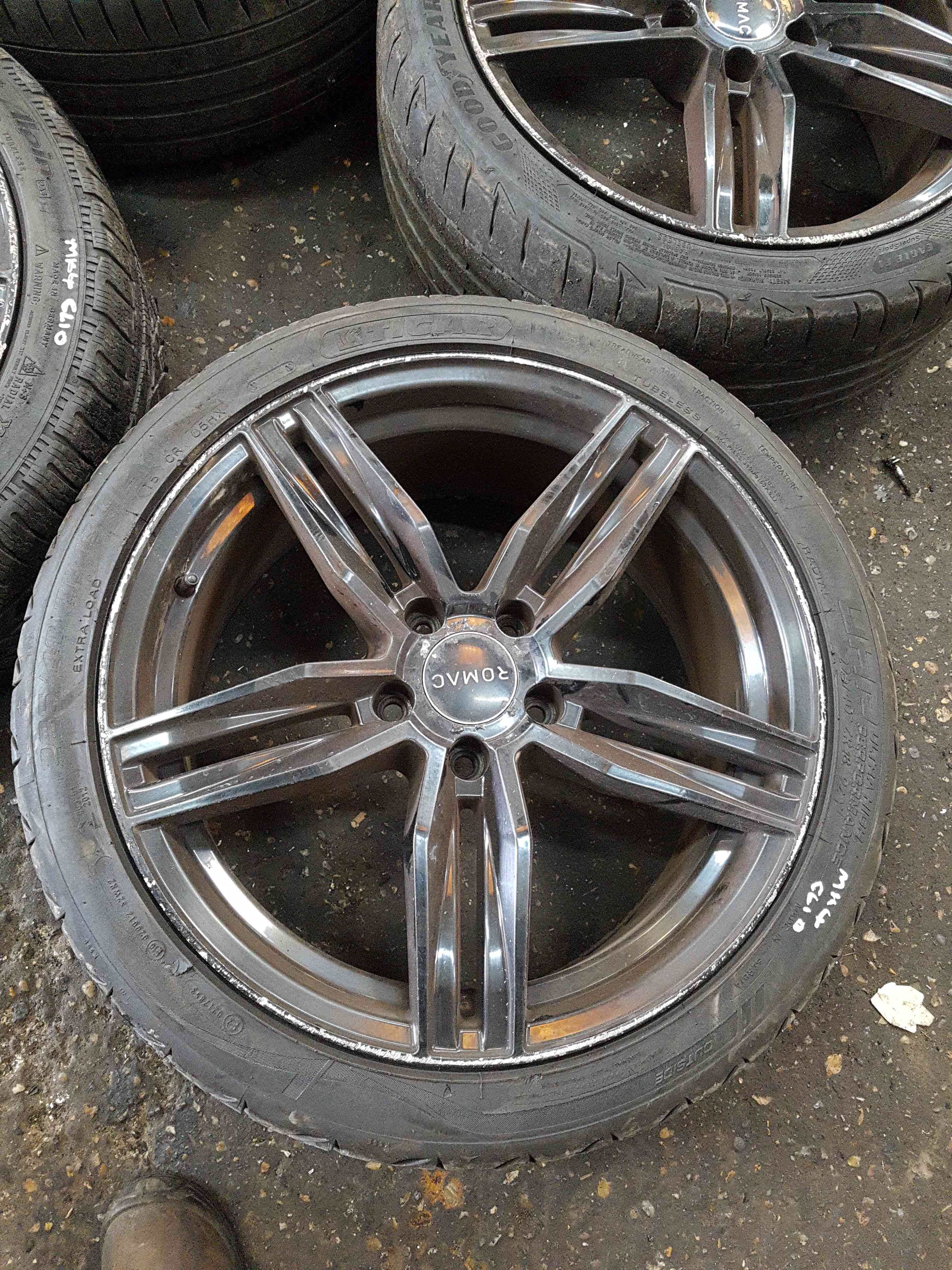 Thumb 5 Renault Clio MK4 Rs Sport 2013-2016 Romac Alloy Wheels SET X4 5 Stud 18Inch 2/5